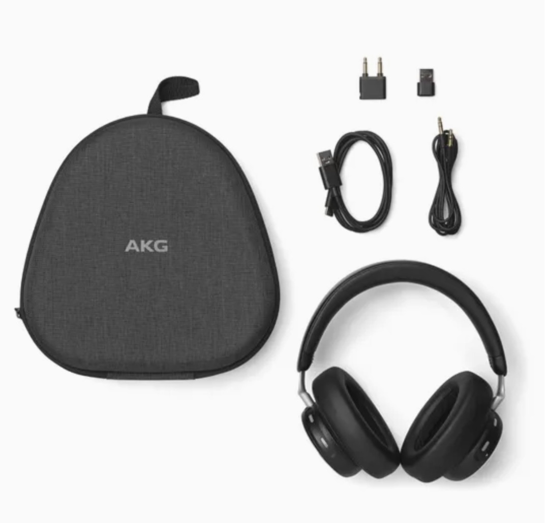 Harman AKG N9 HYBRID Wireless Over-Ear Noise Cancelling Headphones_Black Color