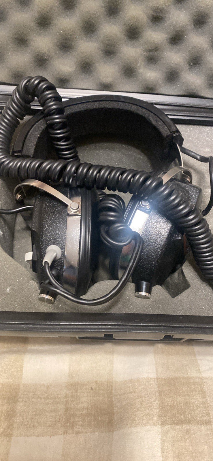 Koss K/2+2 Quadrafone Over-Ear Stereo 1/4in Coiled 6ft Cable w/ Case