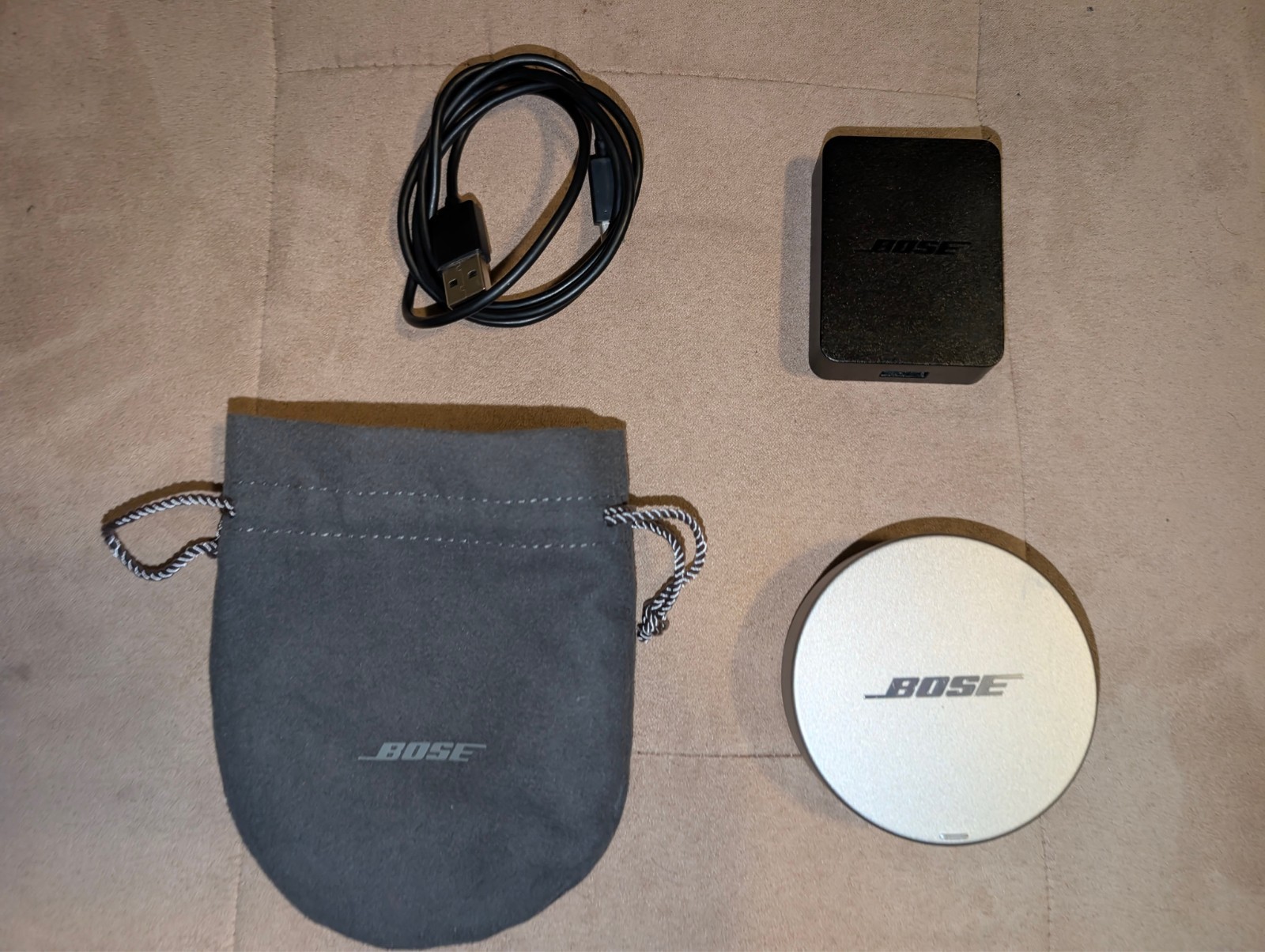 Bose Sleepbuds Noise Masking Wireless Earphones White . (Not tested)