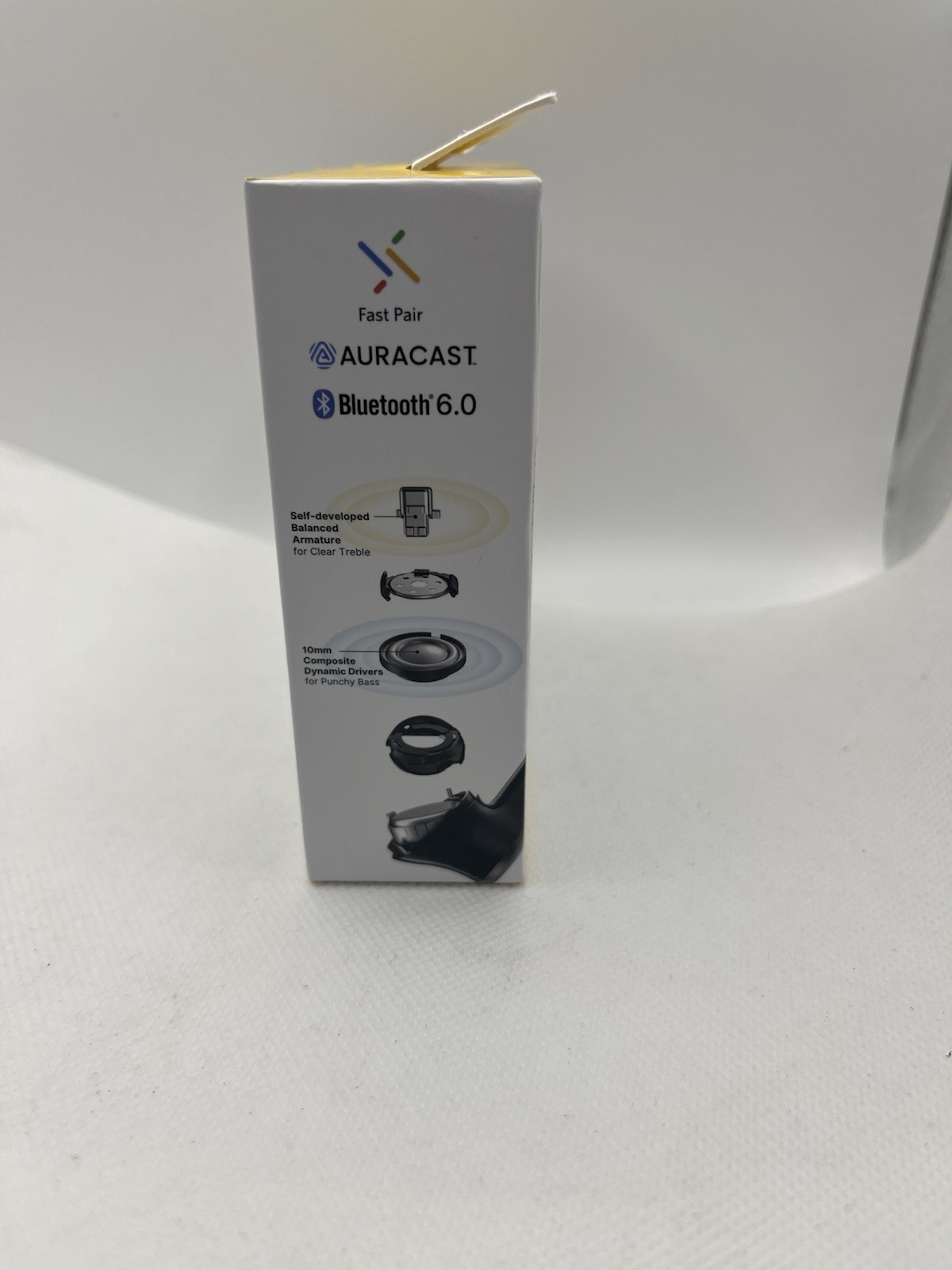 Earfun Air Pro 4+ Adaptive Noise Cancelling Wireless Earbuds LDAC BT6.0, Black