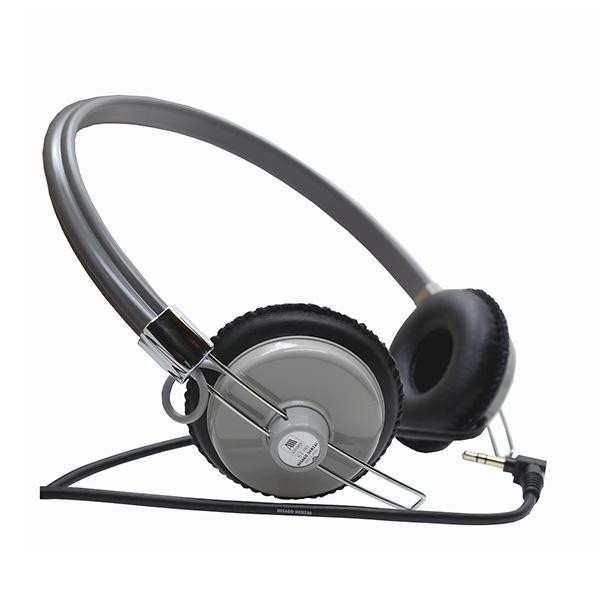ASHIDAVOX ST-90-07-H Hi-Res Gray Wired Headphones Retro Modern Made in Japan JDM