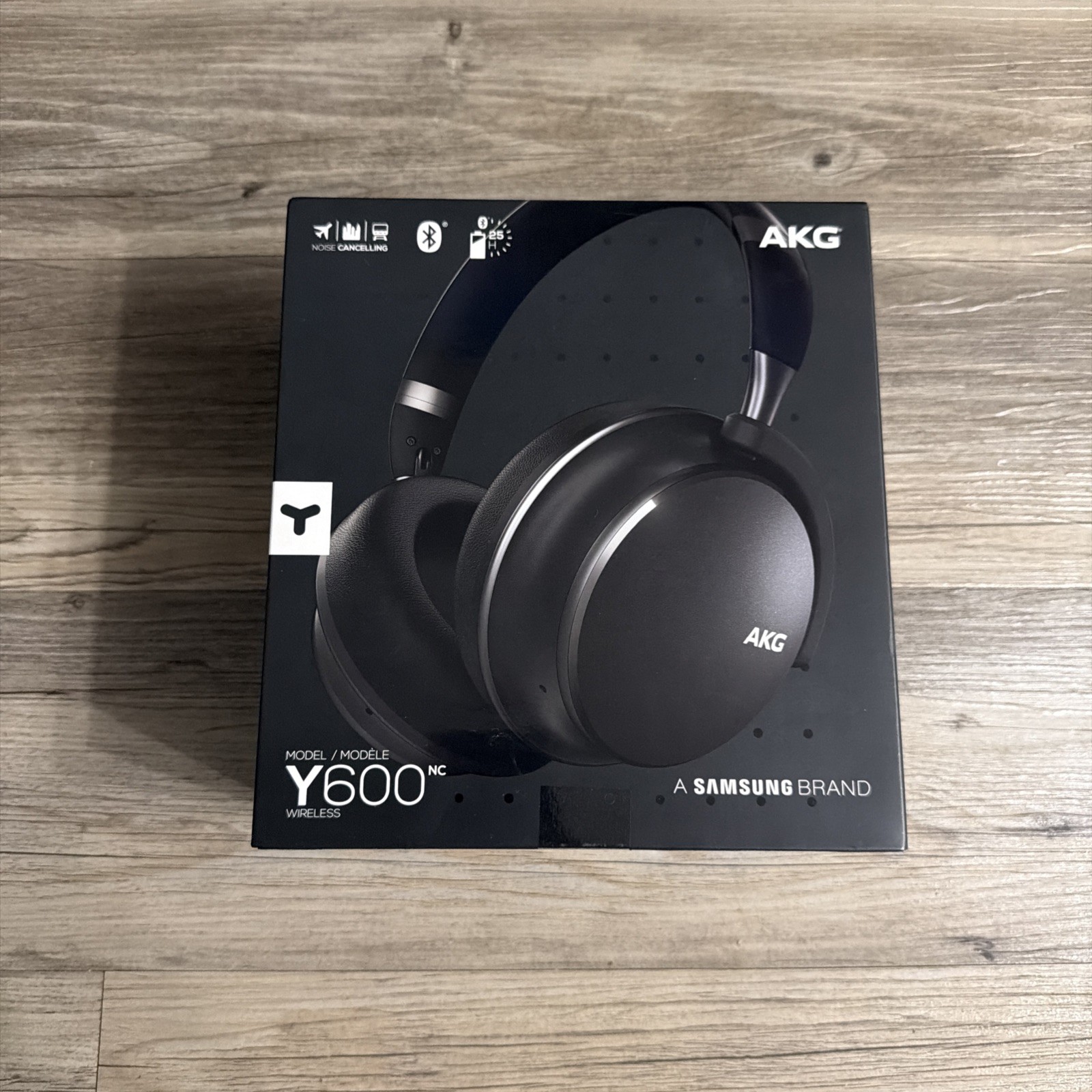 Samsung AKG Y600NC Noise Cancelling Bluetooth Headphones – Graphite Black