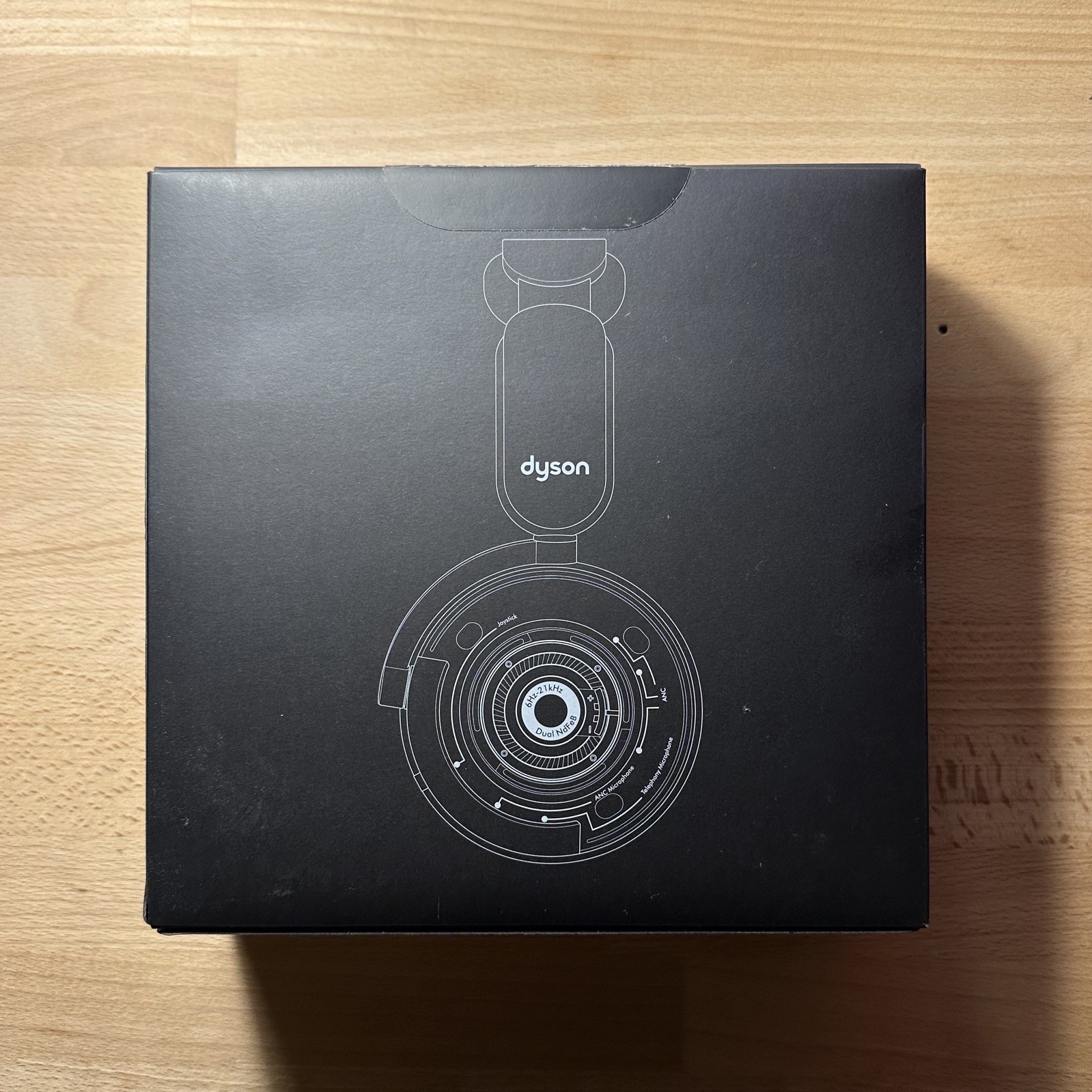 Dyson OnTrac Noise Cancelling Headphones CNC Black Nickel Excellent