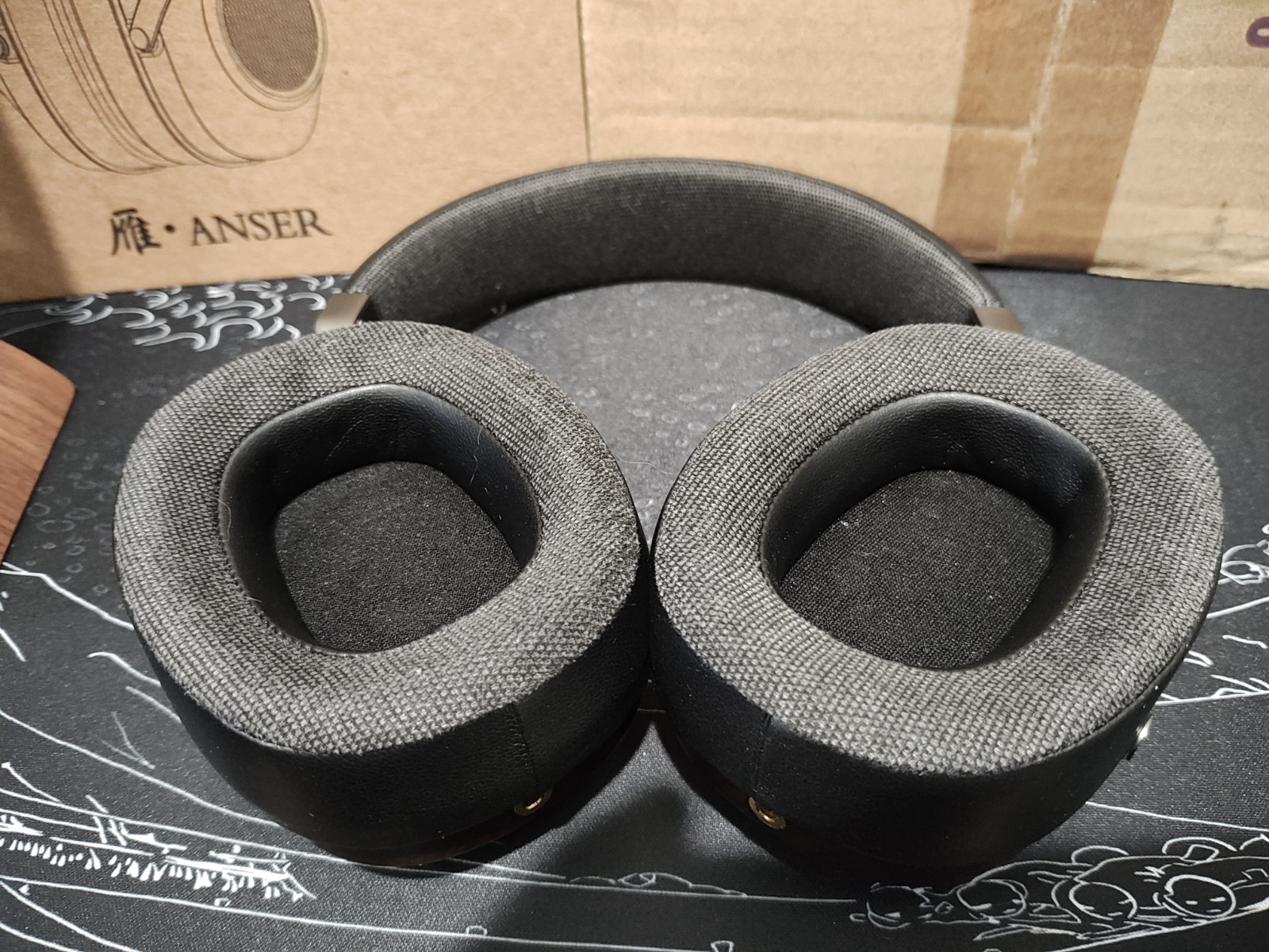 SIVGA Anser Audiophile 50MM Dynamic Open-Back Wood Headphone Wired Dual 3.5mm