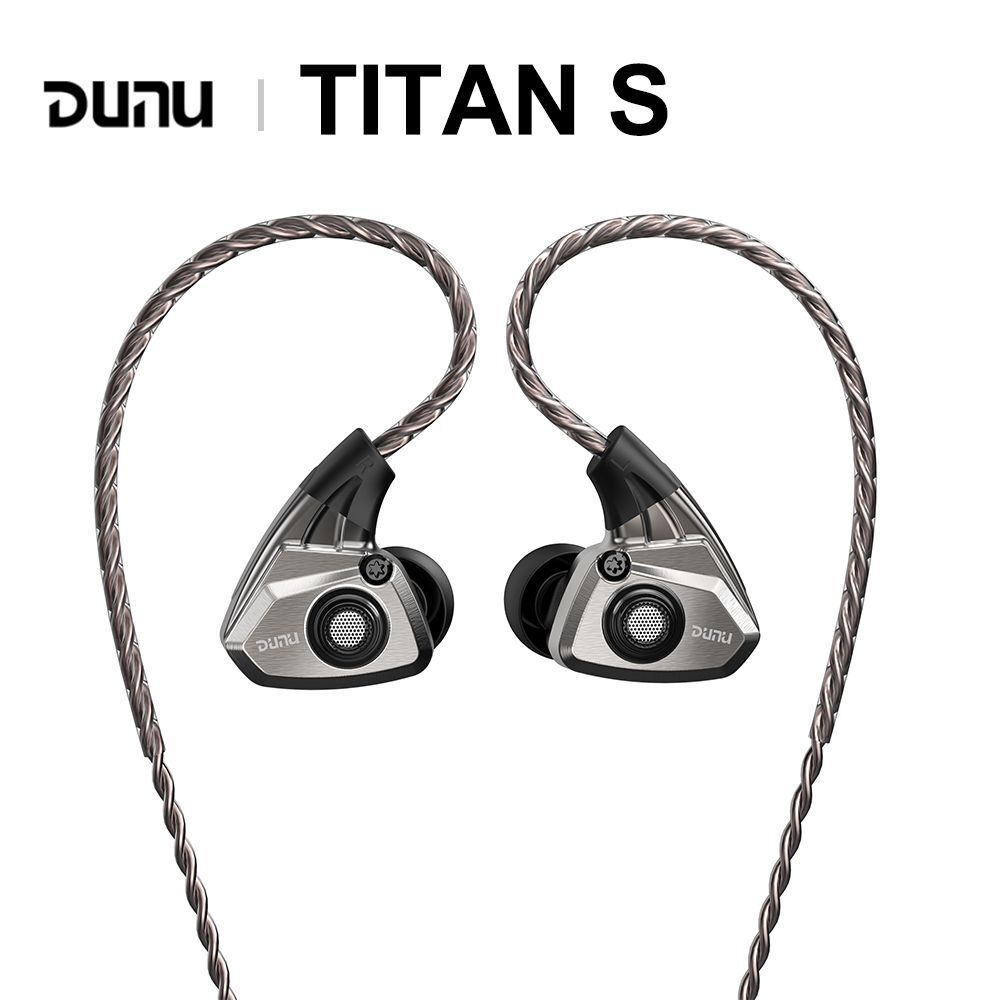DUNU TITAN S 11mm Dynamic Driver Monitor In-ear Earphone IEM Earbuds 2Pin 0.78mm