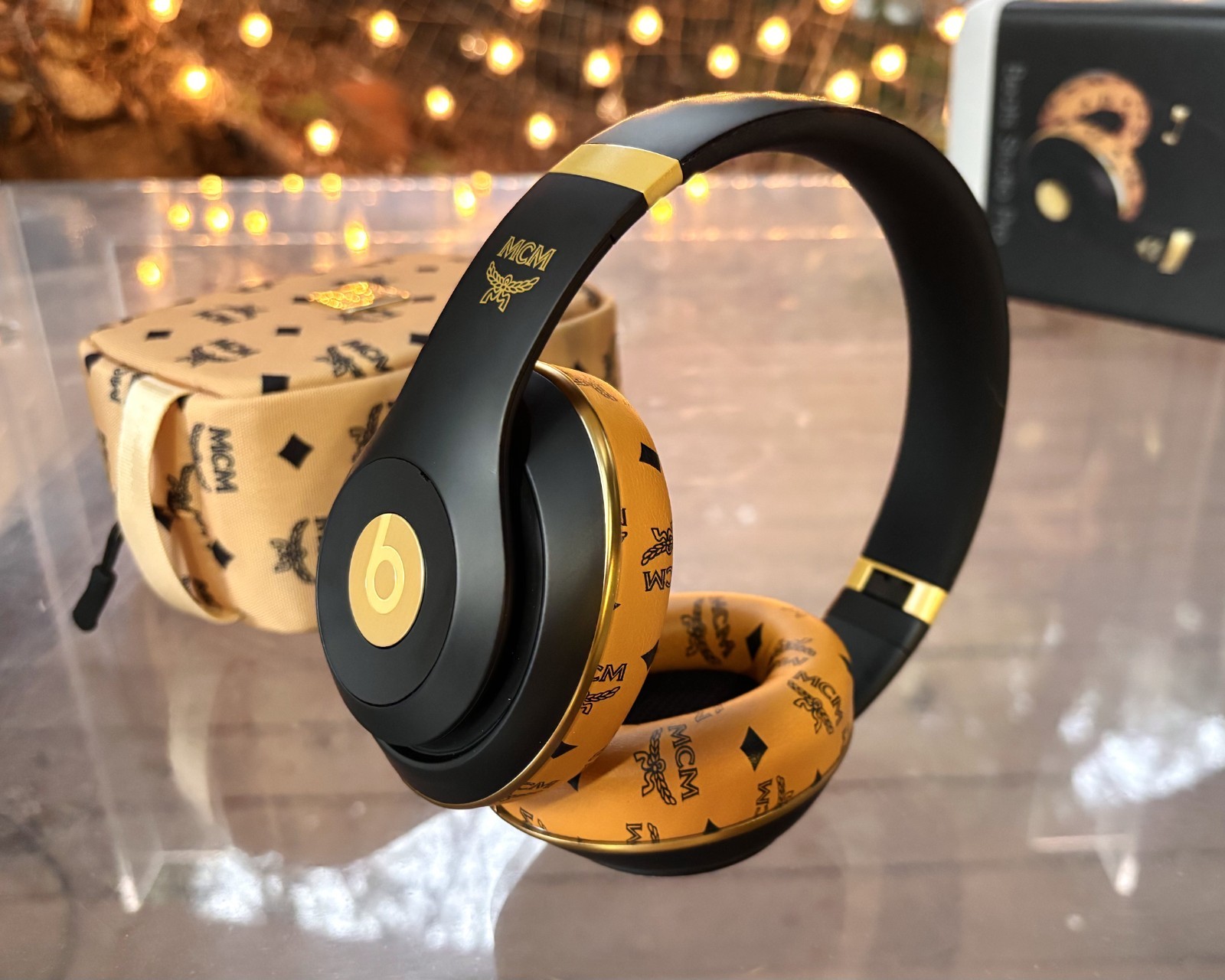 Brand New Beats Studio Pro x MCM Exclusive Collaboration Wireless Headphones