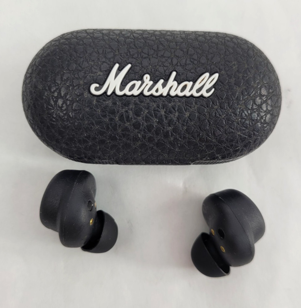 Marshall Mode II 2 Bluetooth Wireless In-ear Earbuds with Charging Case – Black