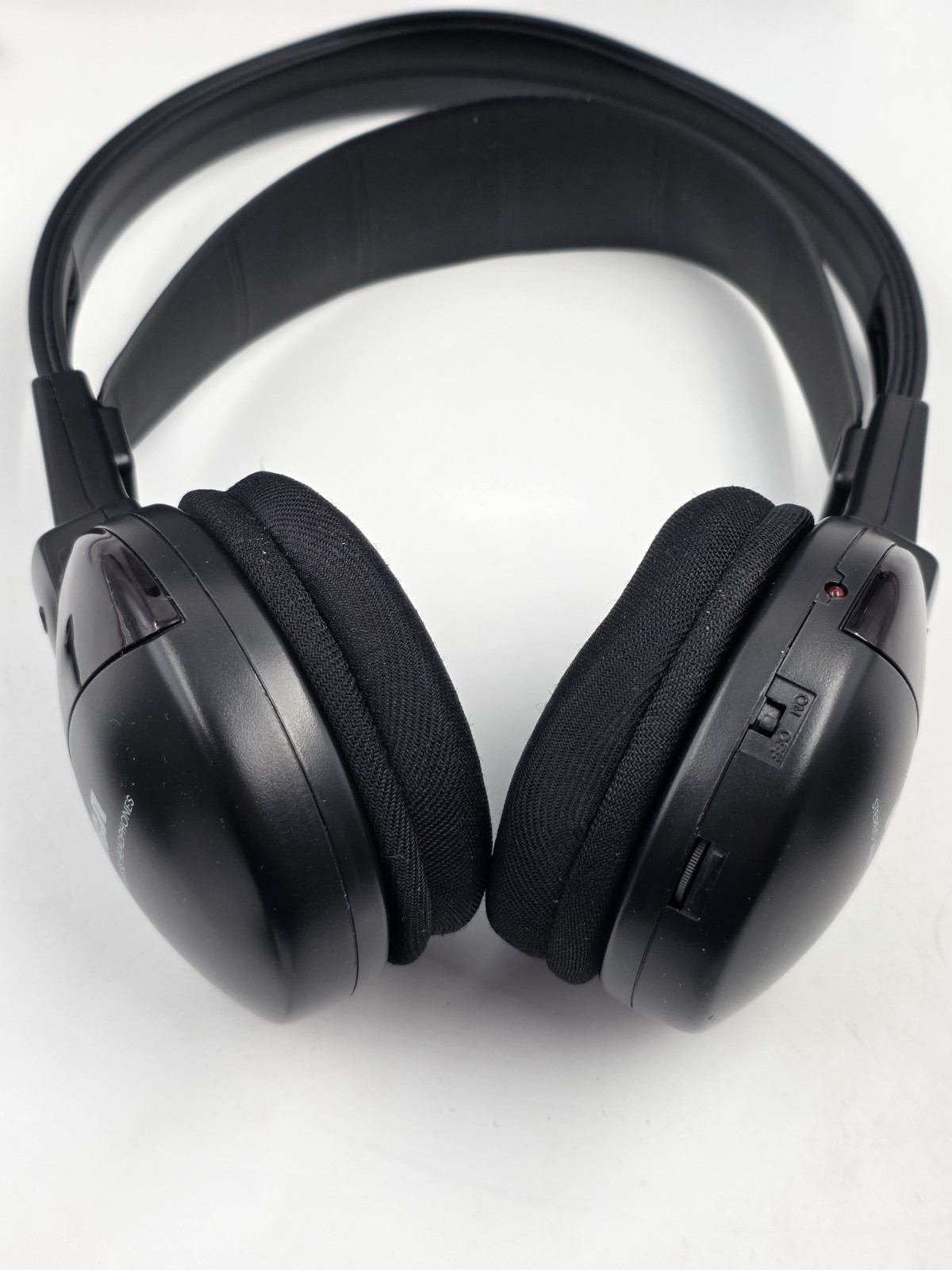 RCA Infrared Wireless Headphones WHR120RS Complete in Box Lightweight Adjustable