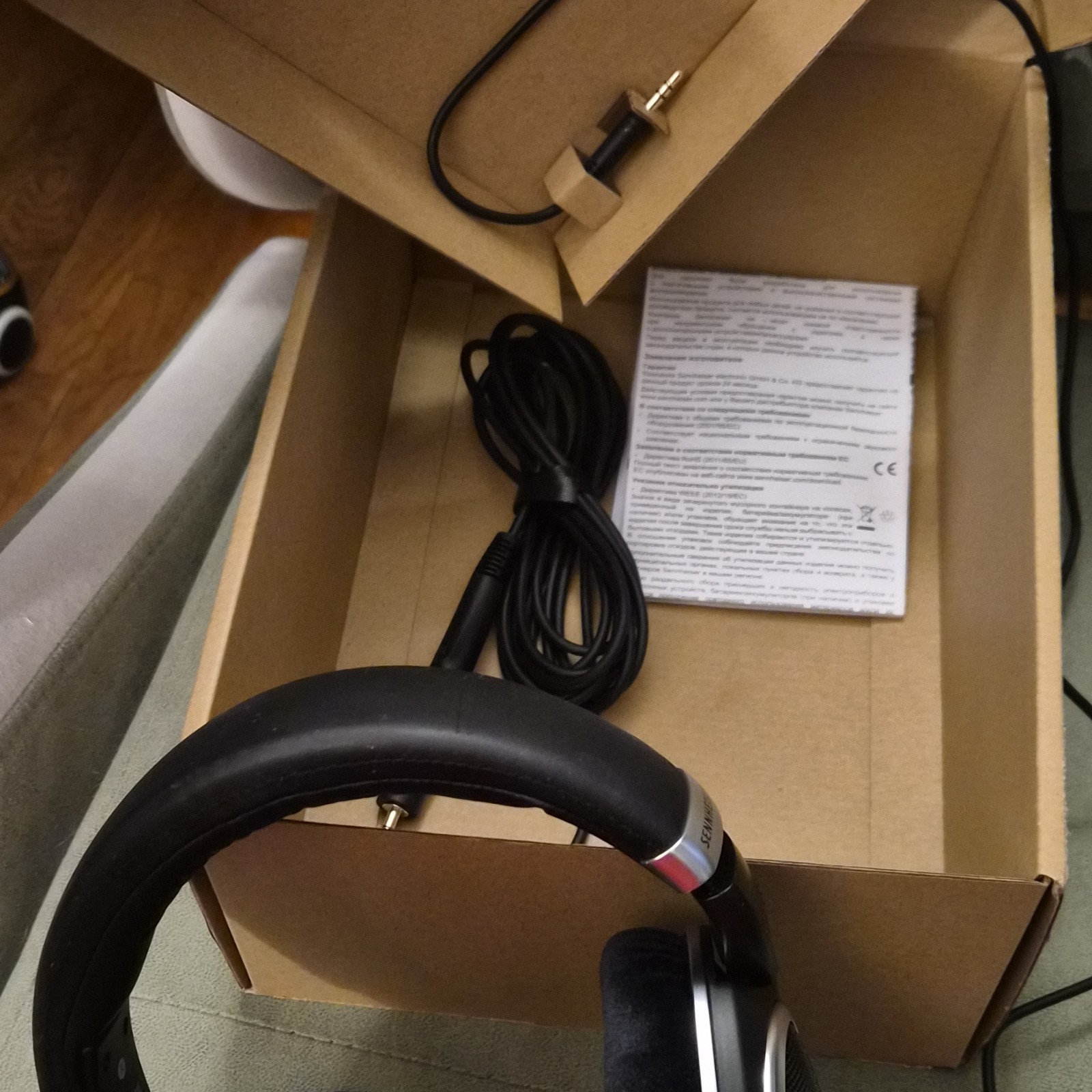 Sennheiser HD 599SE Headphones Black Silver Wired Adjustable Headband Over-Ear