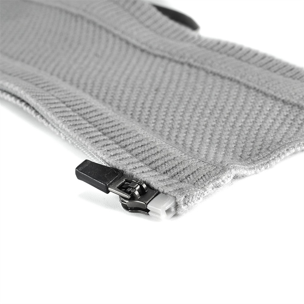 Headphone Headband Cover Knitted Zipper Cushion Protective Pad Head Headstock