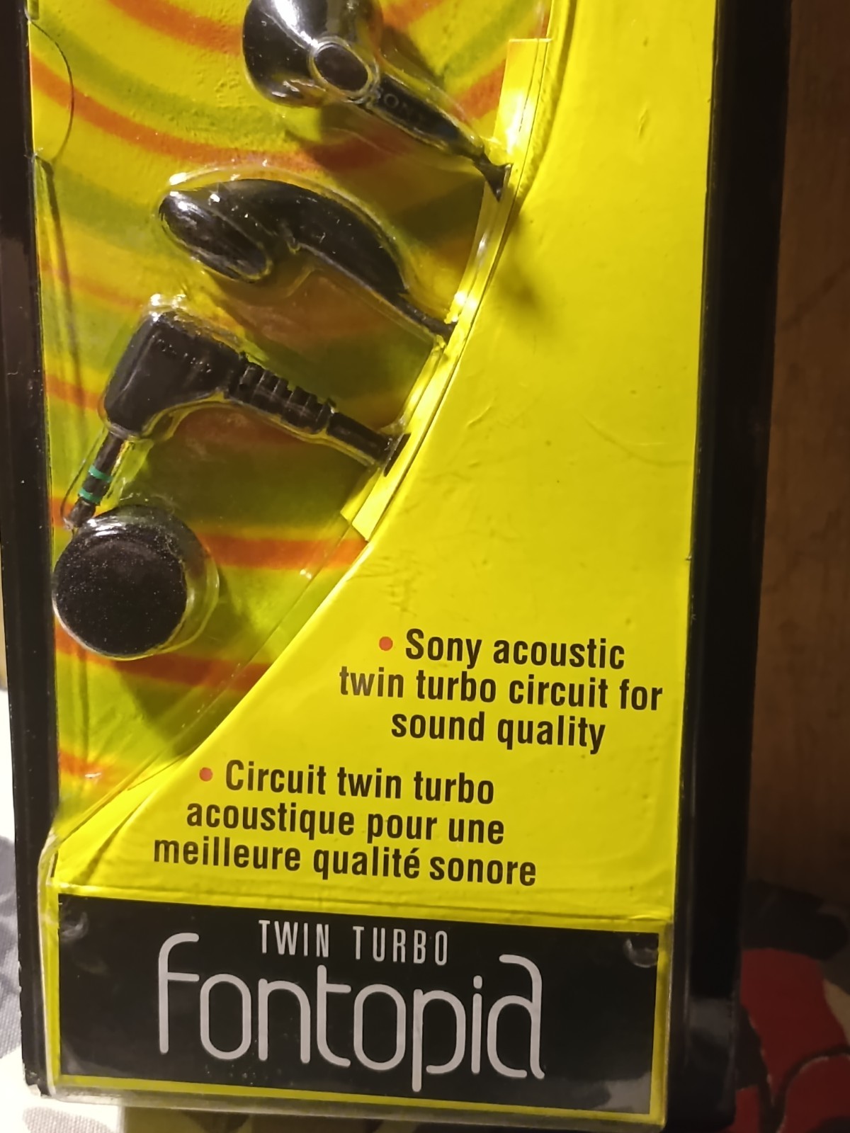 Sony MDR-E807 Earphones Mega Bass Walkman NOS SEALED 1995 Japan Vintage