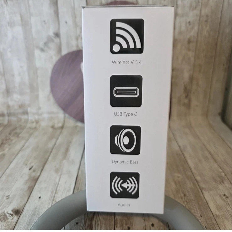 Ralph Lauren Wireless Headphones Gray/Silver NEW in BOX