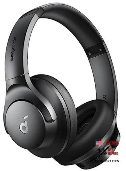 Soundcore by Anker Q20i Hybrid Active Noise Cancelling Standard Black Modern
