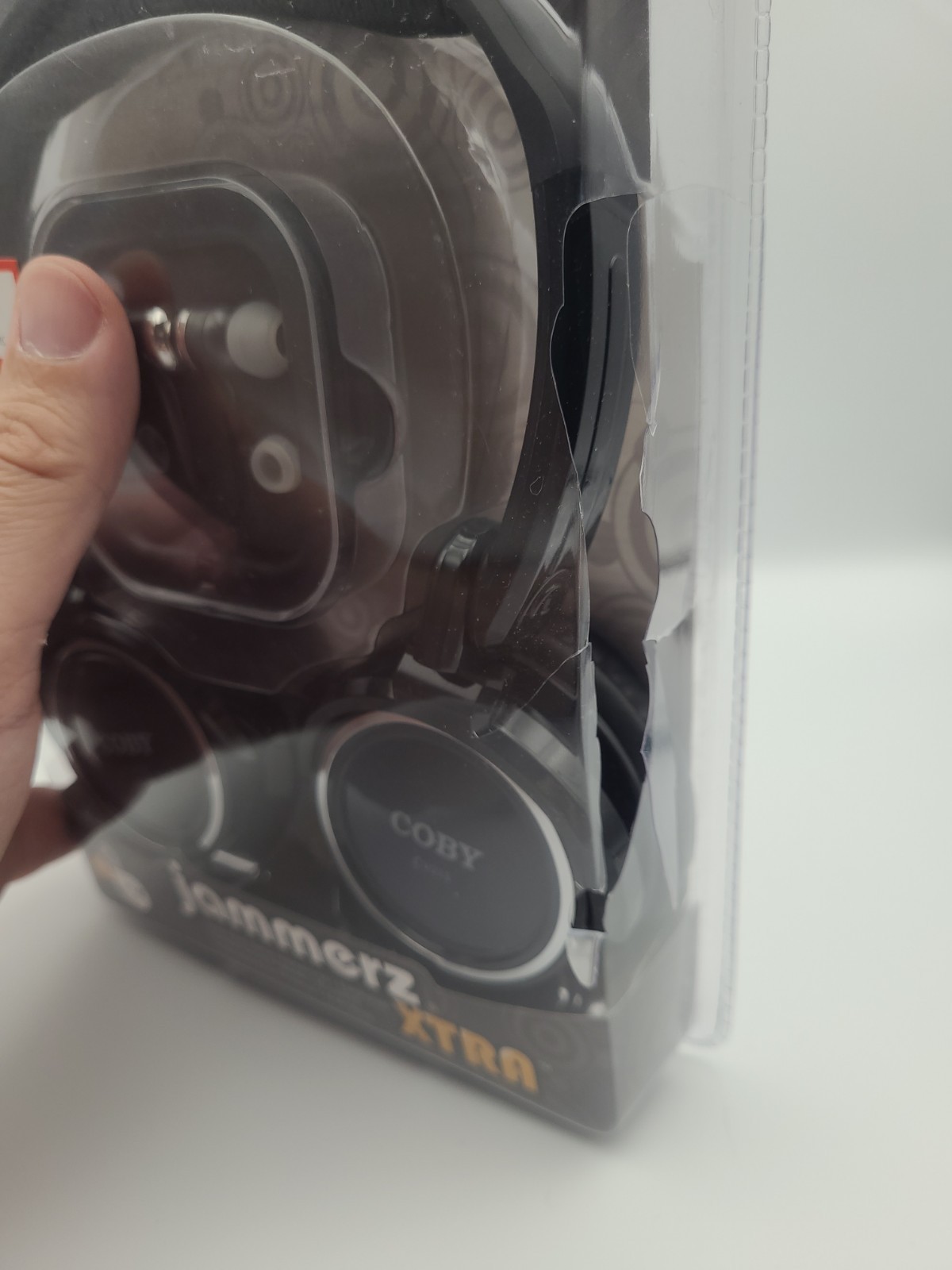 COBY Jammerz XTRA Deep Bass Stereo Headphones Earphones 2in1 Combo
