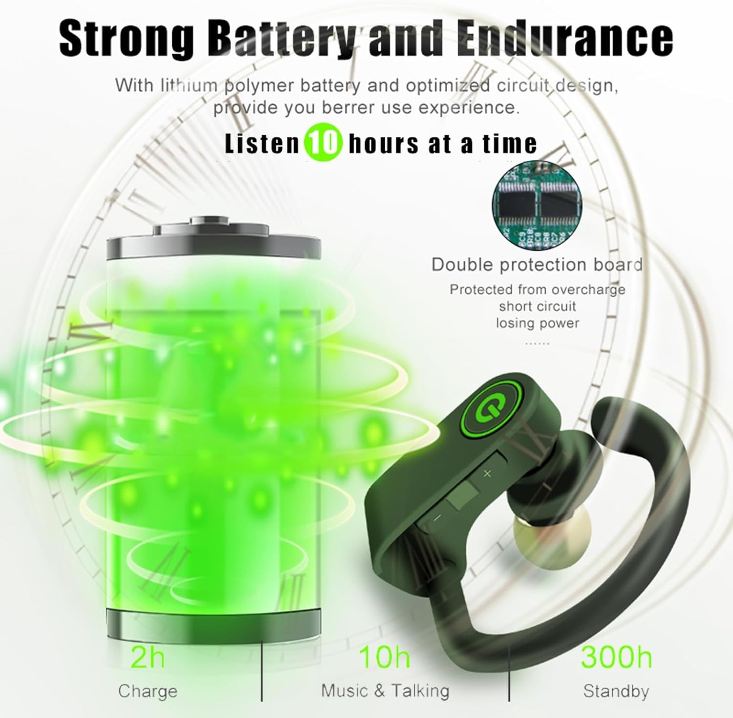 Waterproof Bluetooth 5.0 Stereo Sport Wireless Headphones in Ear Headset lot USA