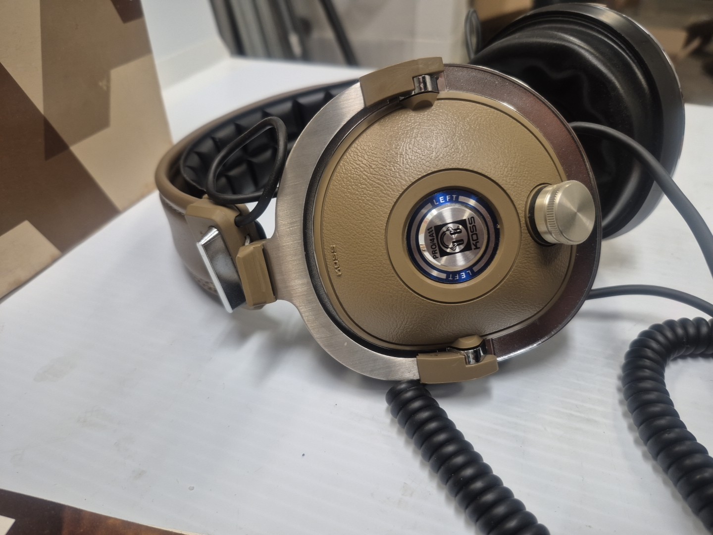 KOSS PRO 4AAA Professional Headphones Vintage USA Made CLEAN Working