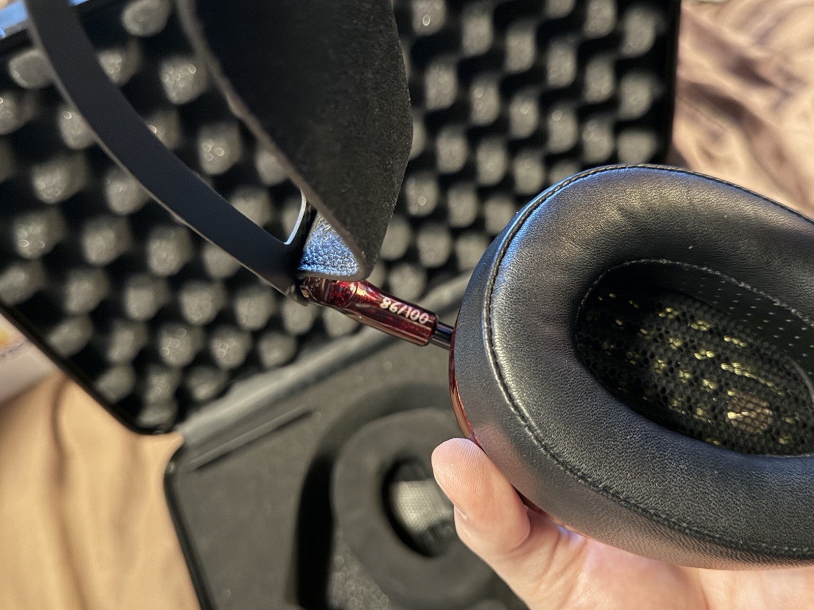 Meze Audio Empyrean Phoenix Limited Edition Red & Black XLR Headphones