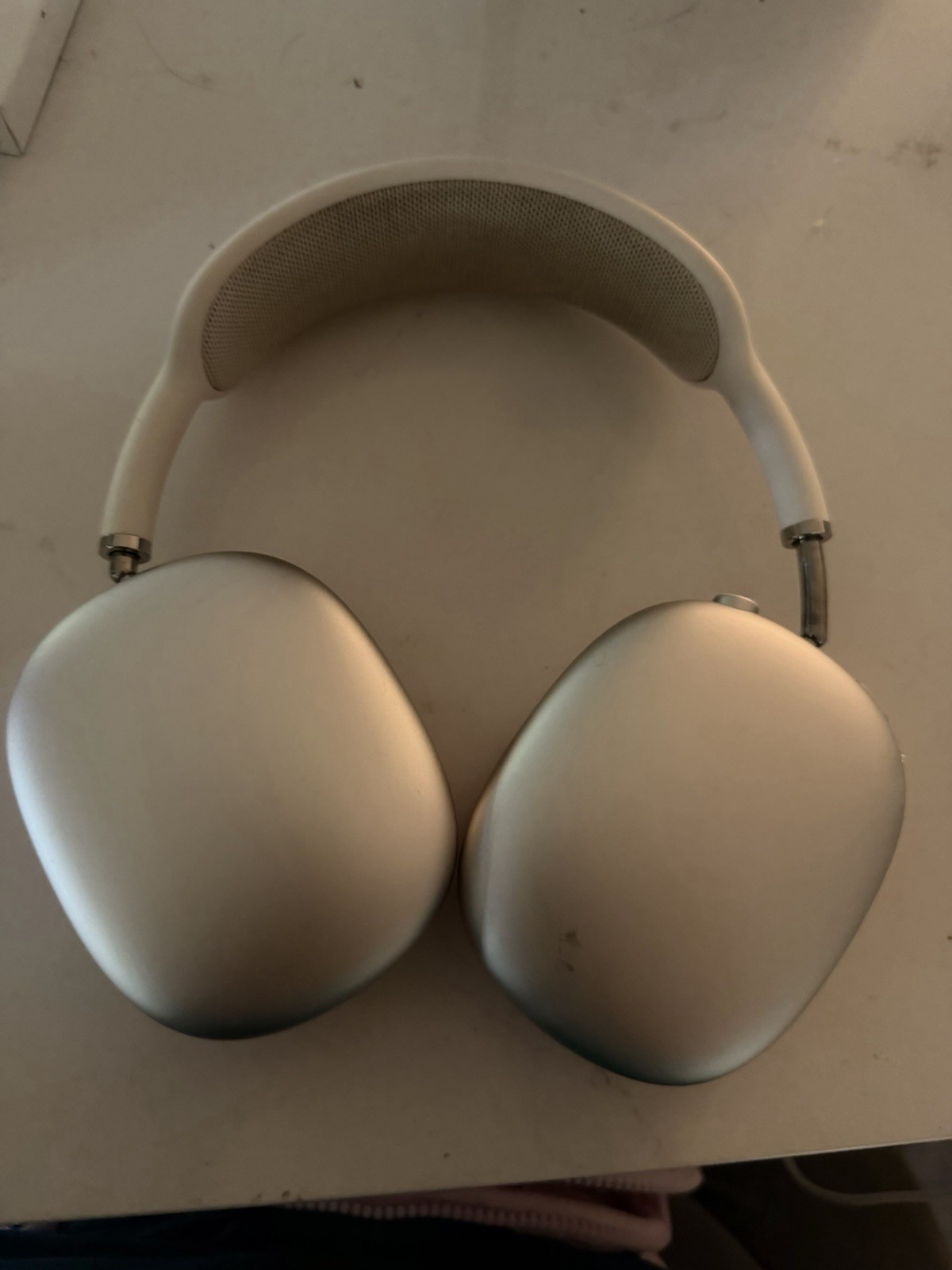 Apple AirPods Max Starlight Headphones Genuine w/ Smart Case + Extras