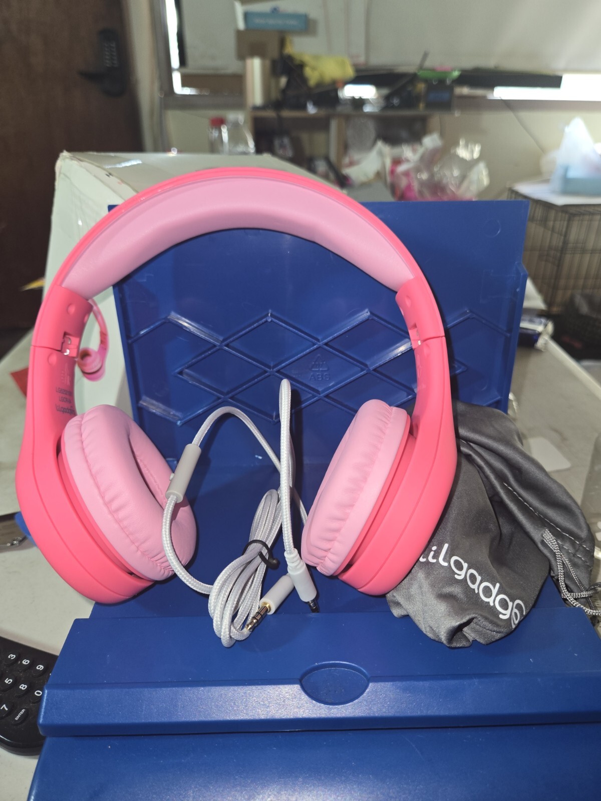 LilGadgets Connect+ PRO Kids Headphones with Microphone,