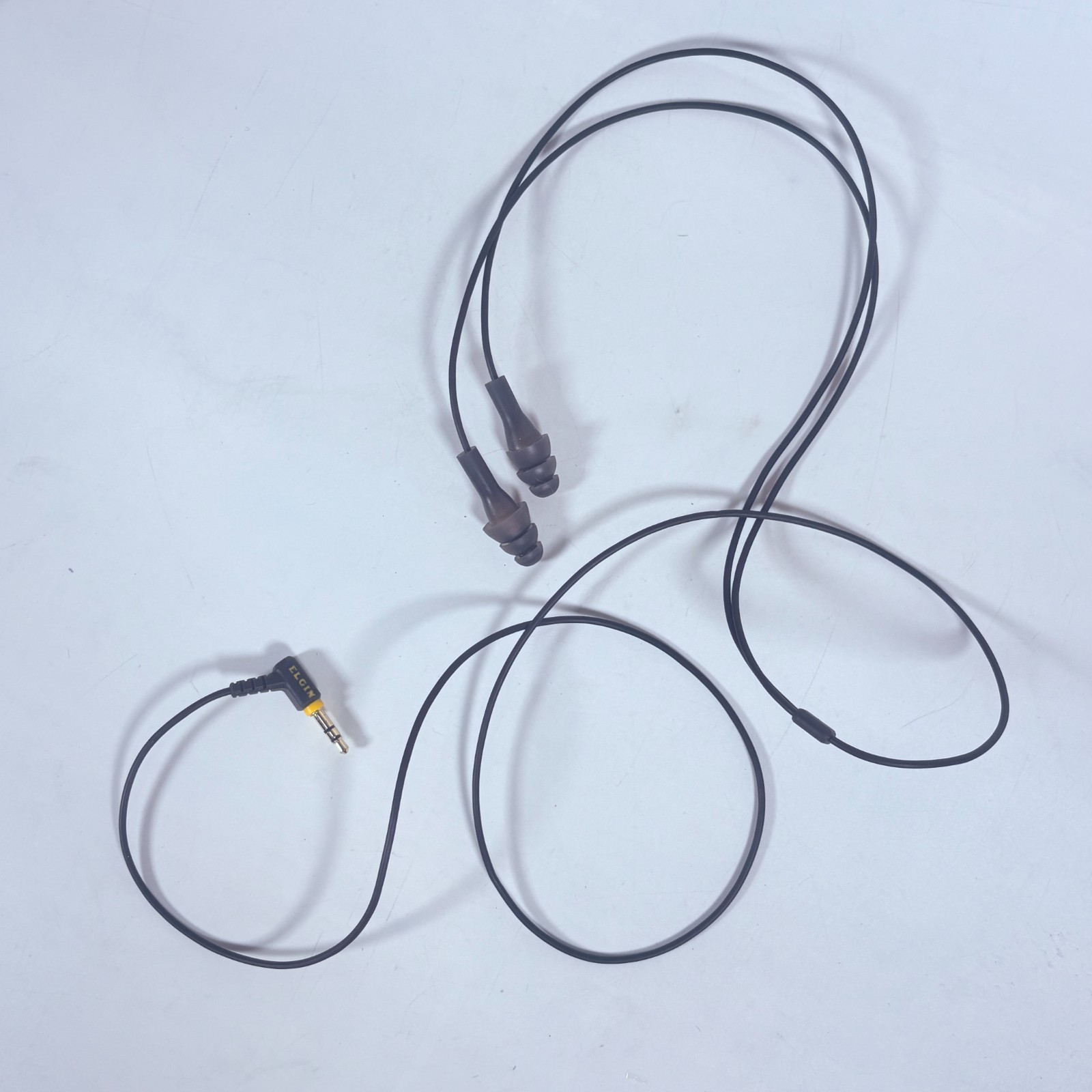 Elgin Ruckus Earplug/Earbuds 25db OSHA Noise Reduction In-Ear Headphones Wired