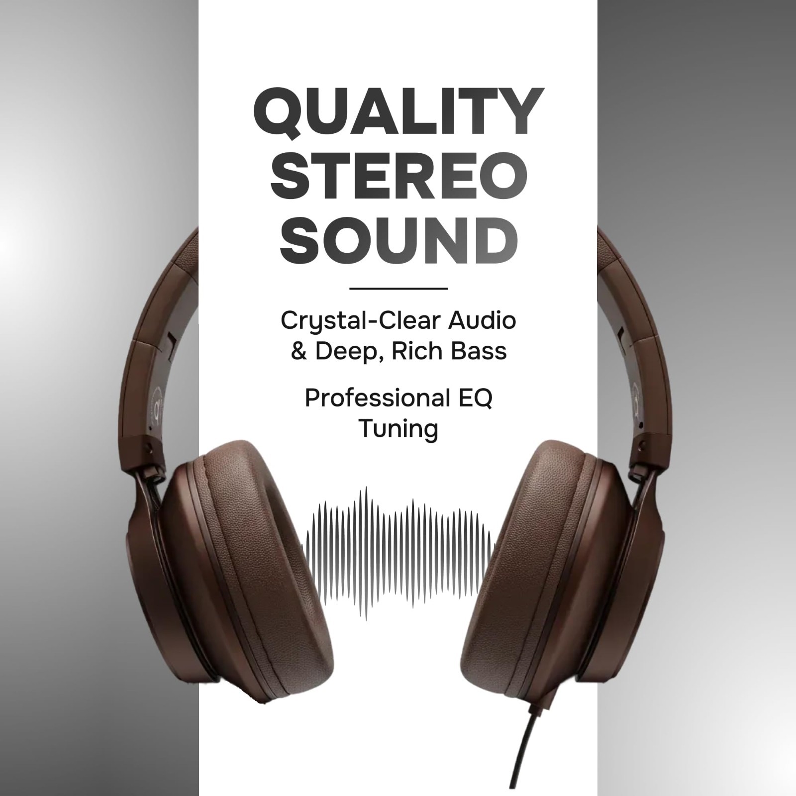 Wired Over-Ear Headphones with Mic & Volume Control for Adults & Kids – 3.5mm Ja