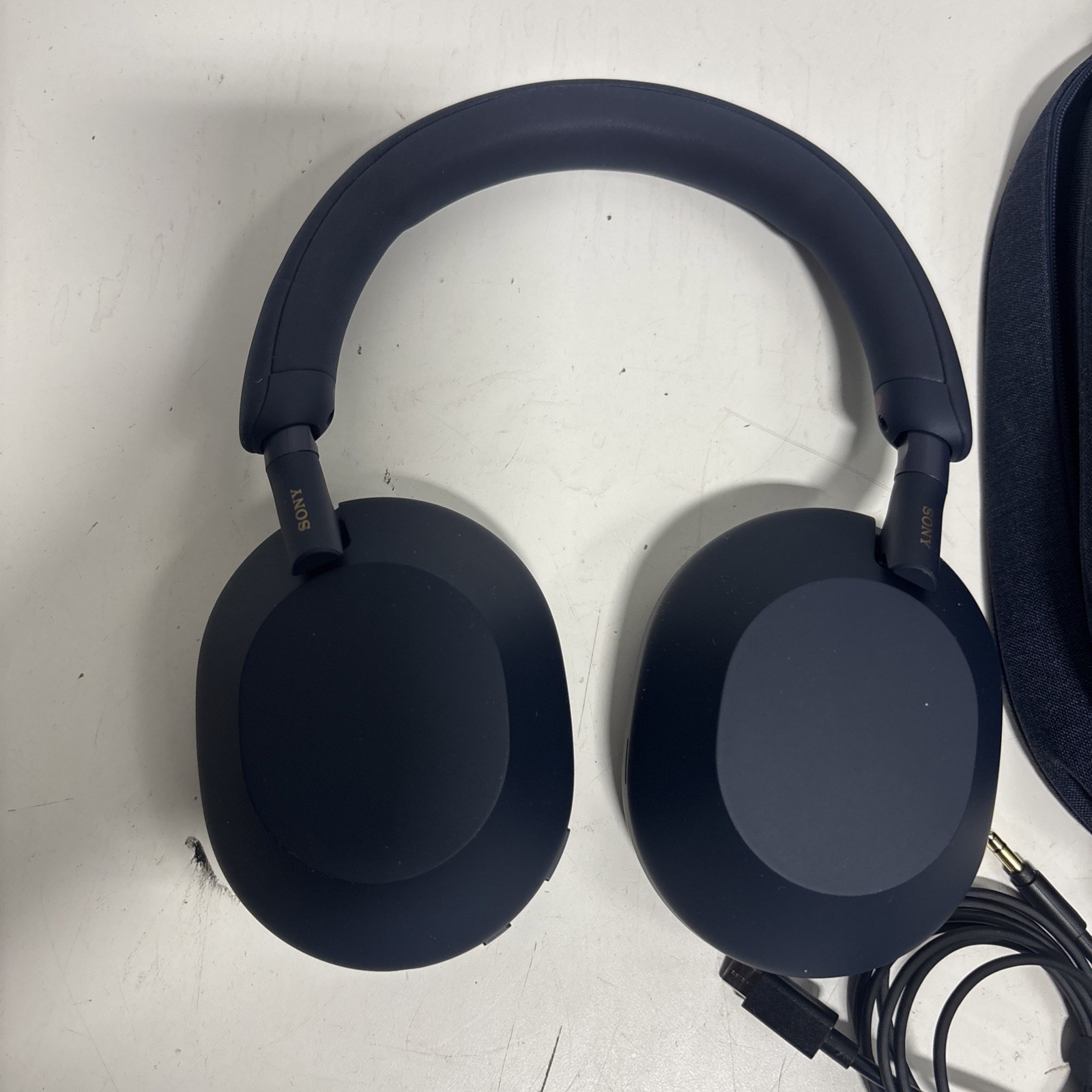 Sony WH-1000XM5 Wireless Noise Cancelling Headphones Midnight Blue