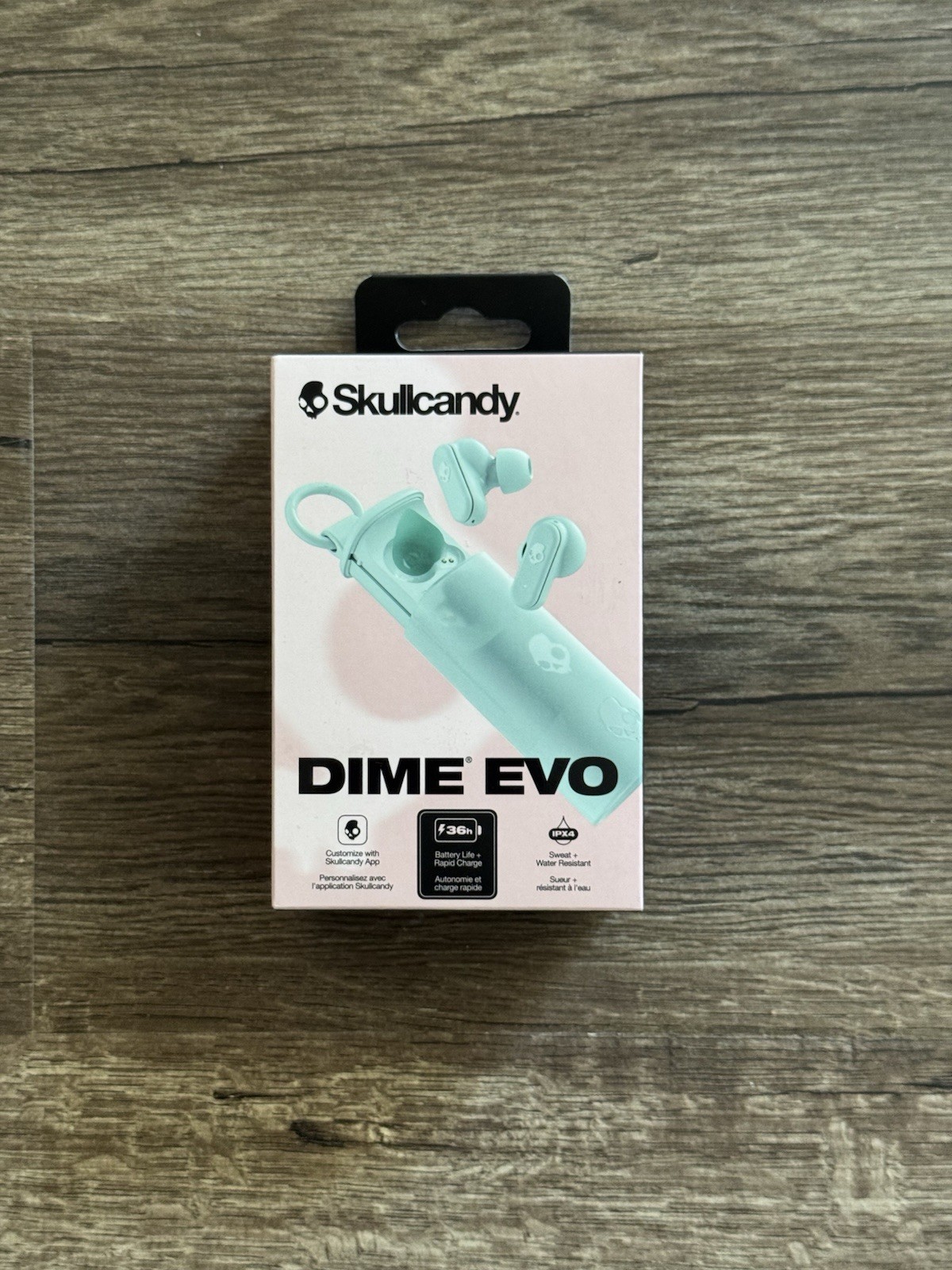 Brand New Skullcandy Dime Evo – Wireless Headphones Preppy Sage Free Shipping