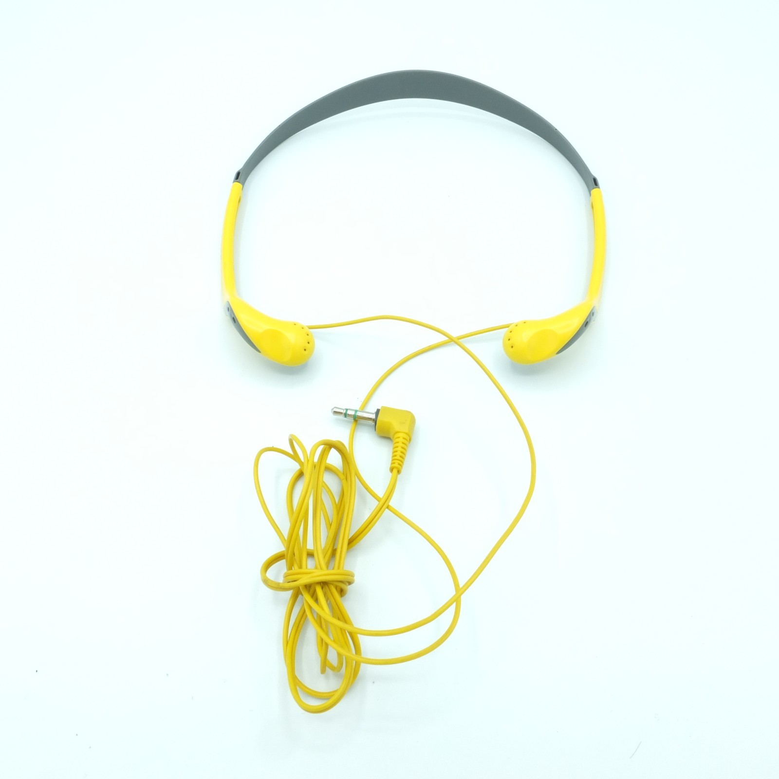 Genuine Sony Walkman MDR-W14 SPORTS Yellow Headphones Walkman Vintage