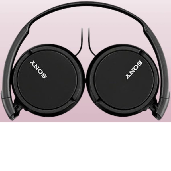 Sony ZX Series Wired On-Ear Headphones, Black MDR-ZX110 new best seller