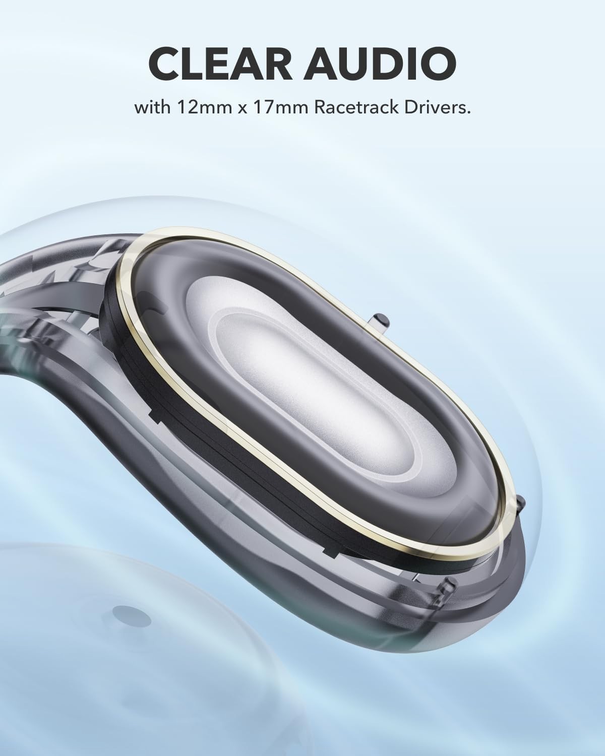C30i Open-Ear Earbuds with Big Drivers & Secure Fit for Small Ears