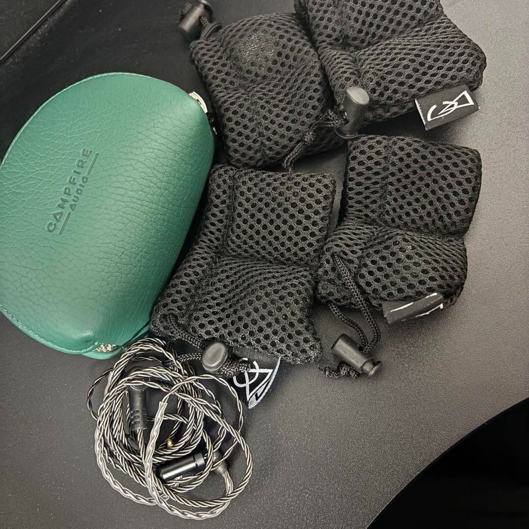 Campfire Audio ANDROMEDA IEM Audiophile Earphone Used AS IS FOR REPAIR