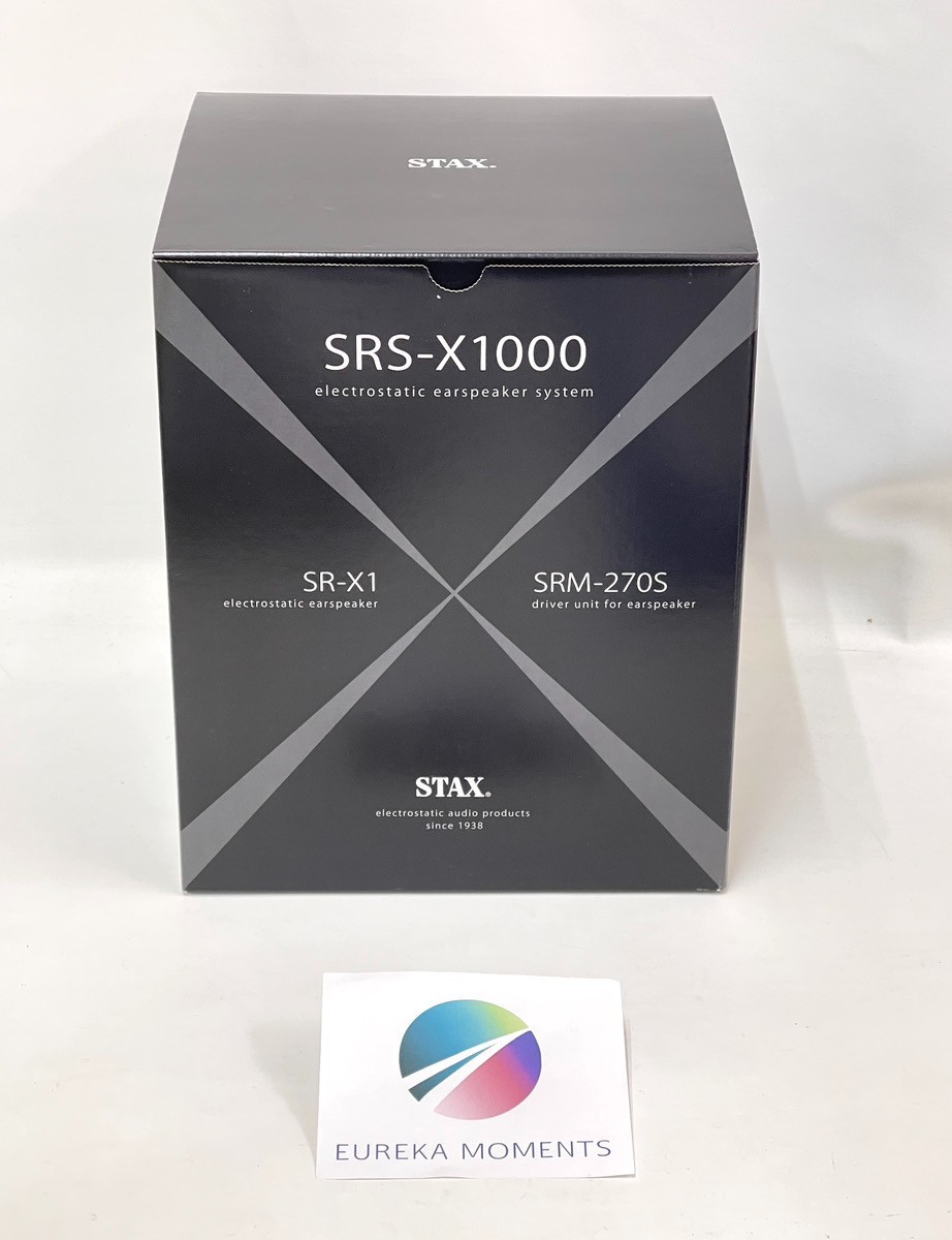 STAX SRS-X1000 Headphones SR-X1 SRM-270S Set Model Entry System Used