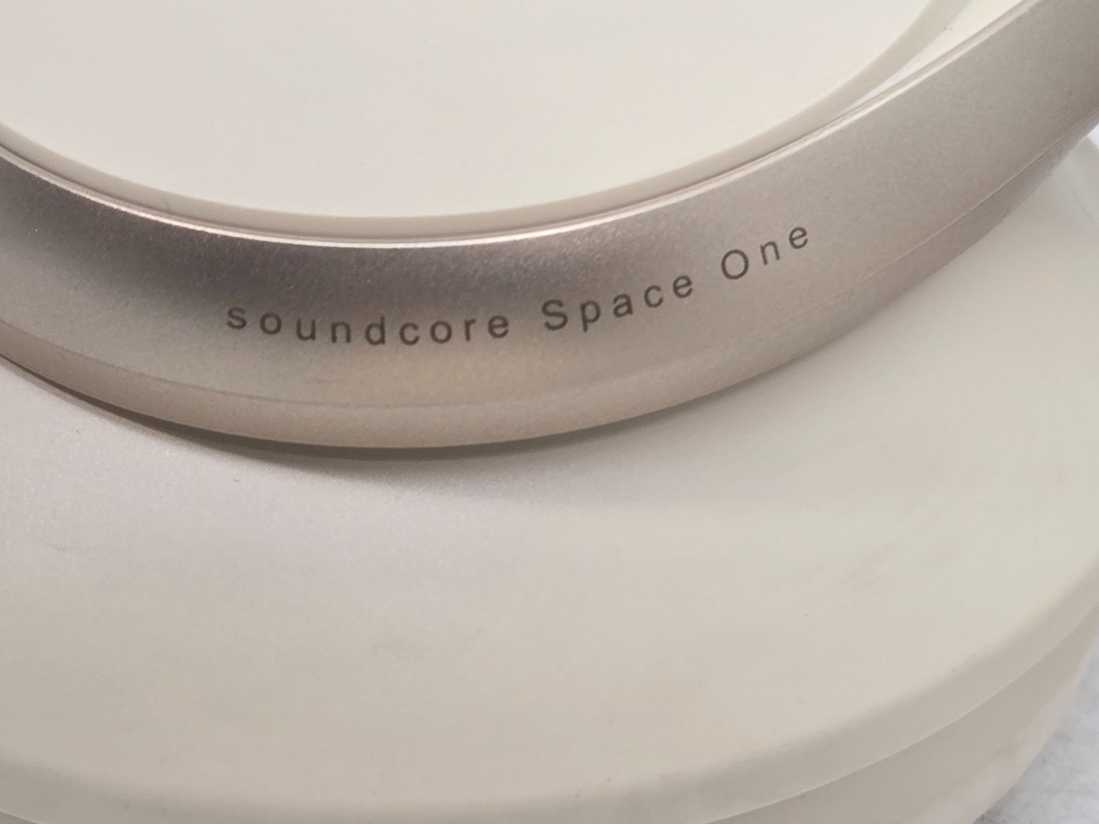 Soundcore Space One Wireless Over-Ear Headphones White FAST FREE SHIPPING a