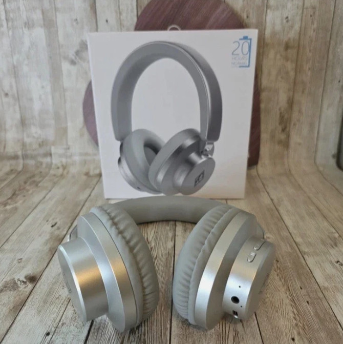 Ralph Lauren Unisex Wireless Headphones Gray/Silver – Brand new