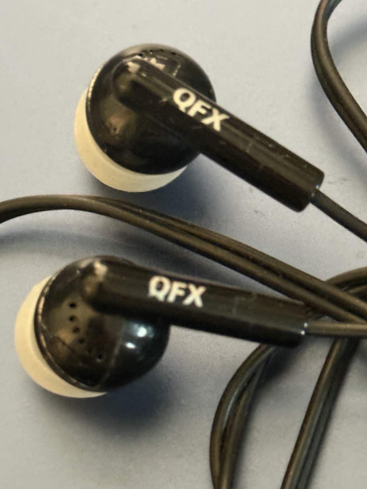 QFX Brand Used Earbuds With 3.5 mm jack No Microphone