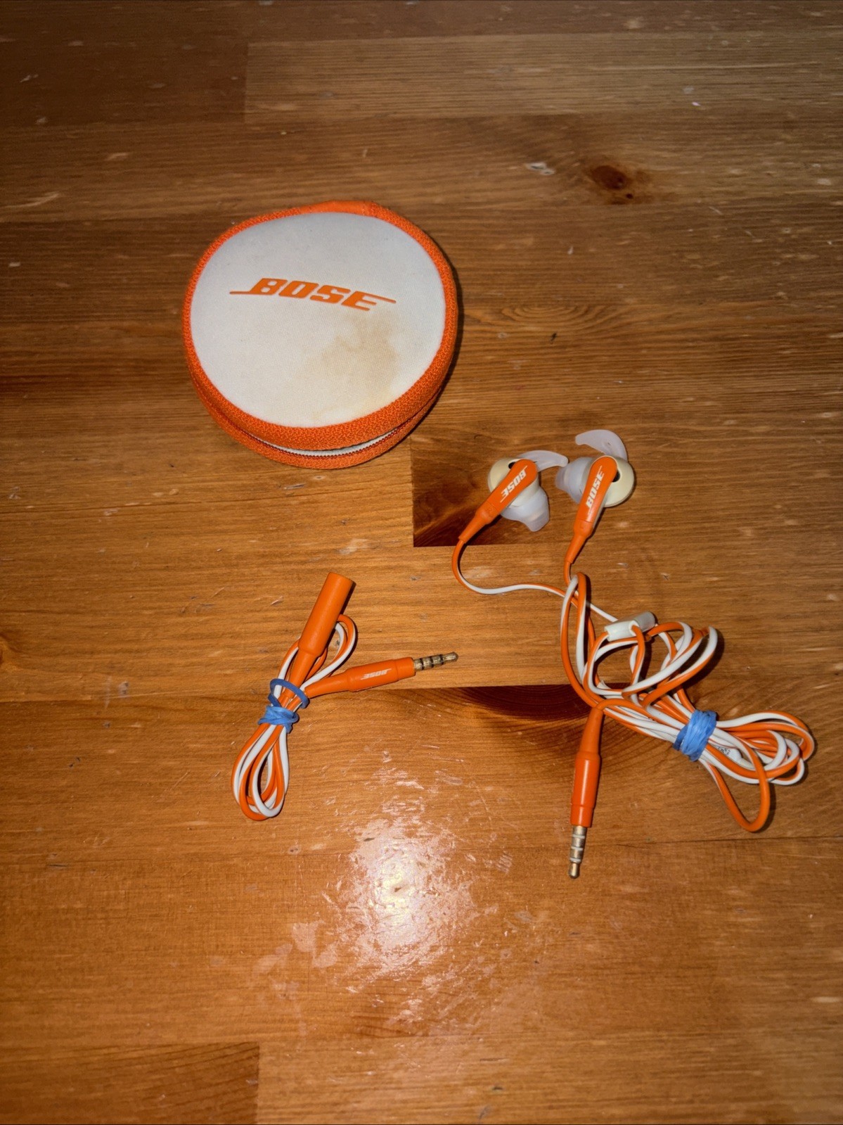 Bose SIE2i Sport Headphones Wired Sports Exercise Gym Workout Orange Works