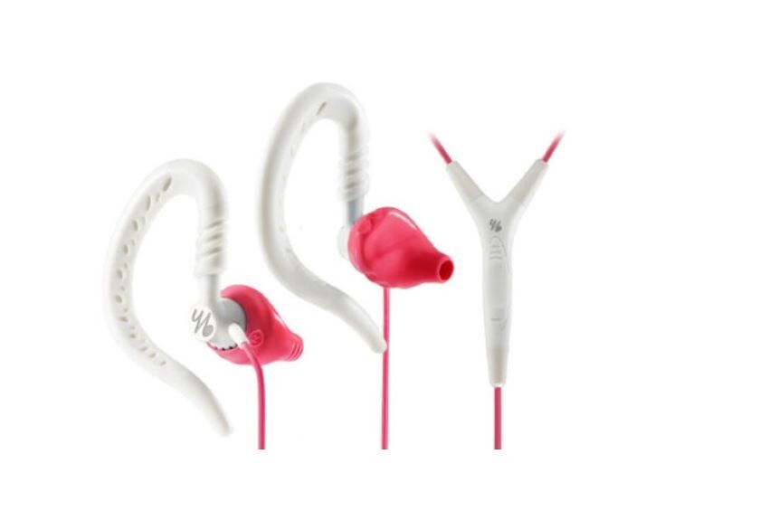 Yurbuds FOCUS 400 Wired Sports in ear headphones- Pink