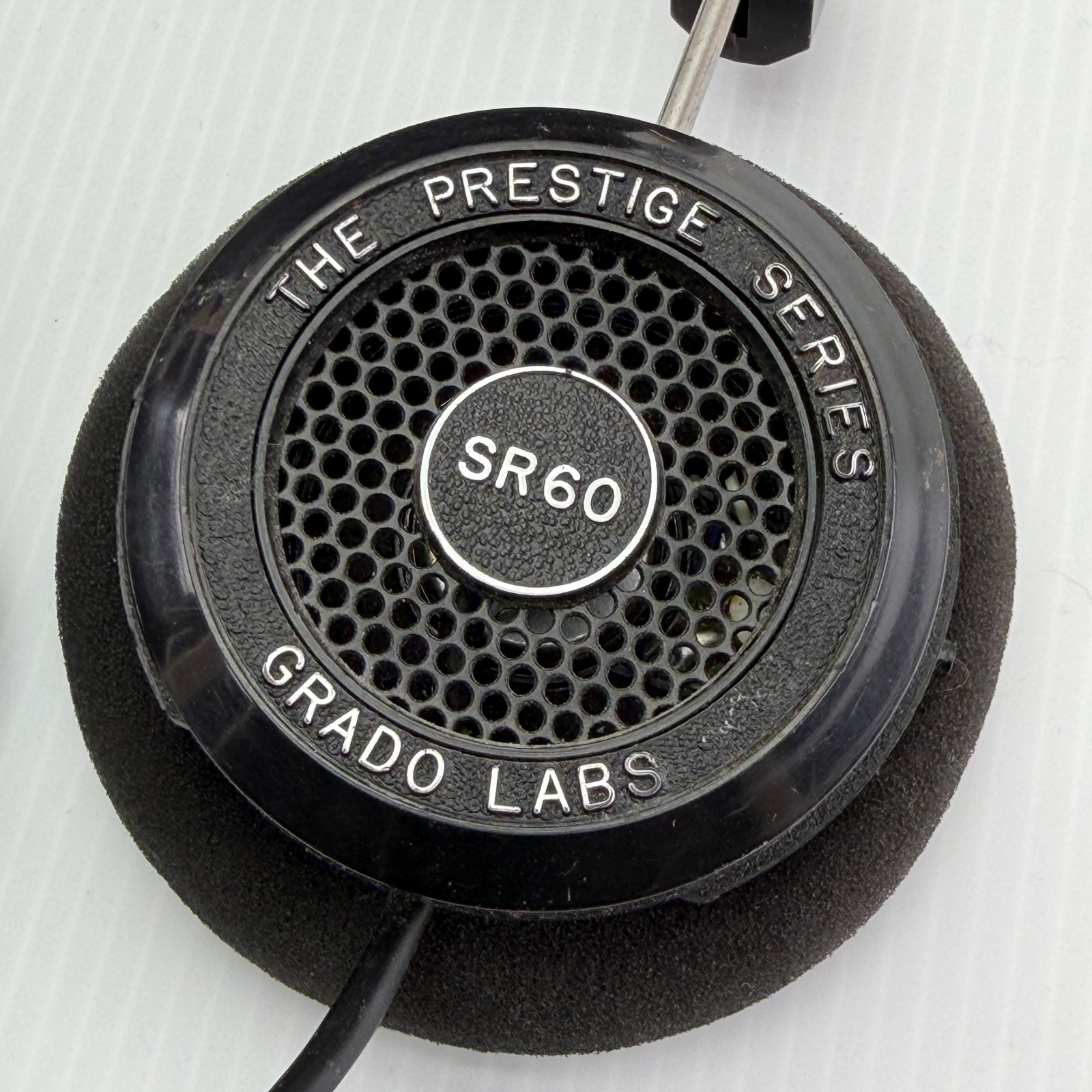 Grado Labs SR60 Headphones Prestige Series On-Ear Foam *TESTED WORKING *READ