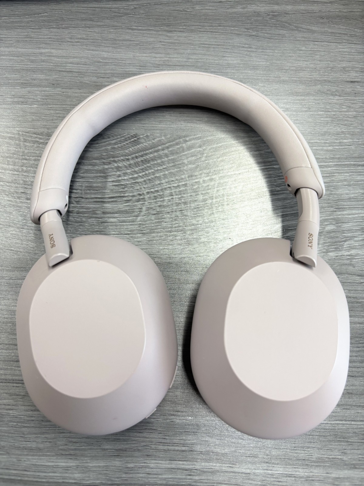 Sony WH-1000XM5 Wireless Headphones -Pink – Fully Functional -Pads Staine