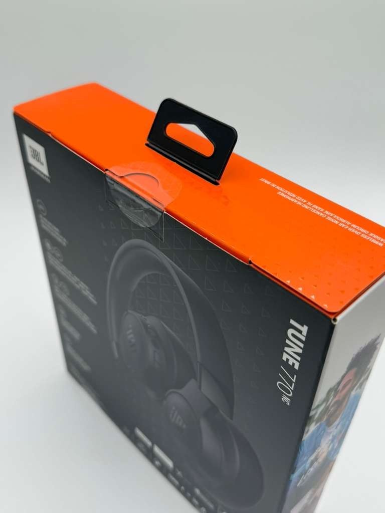 JBL Tune 770NC Adaptive Noise Cancelling Wireless Headphones Over Ear Black New