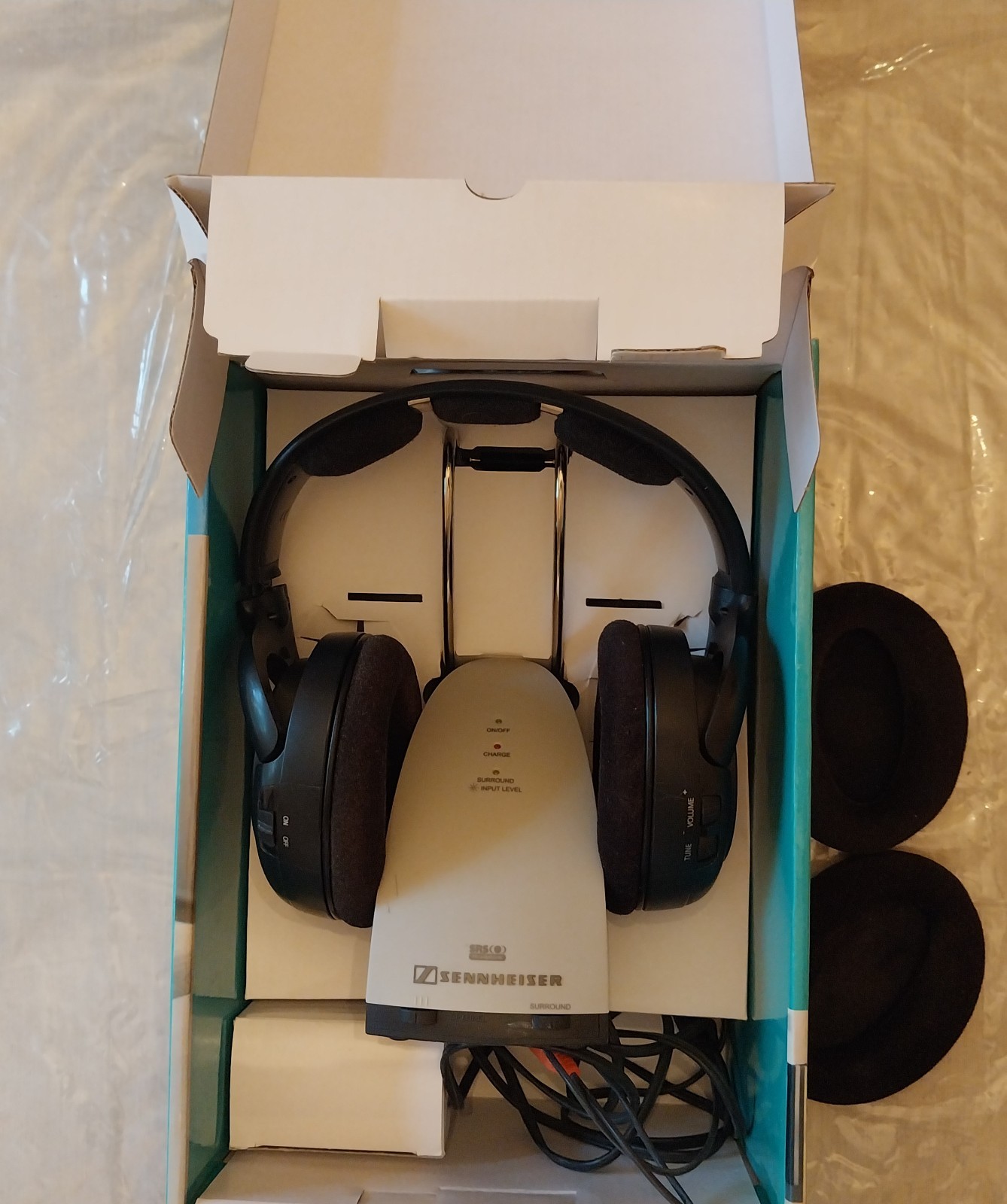 Sennheiser Vintage Wireless Headphone RF sets RS 130 and RS 120