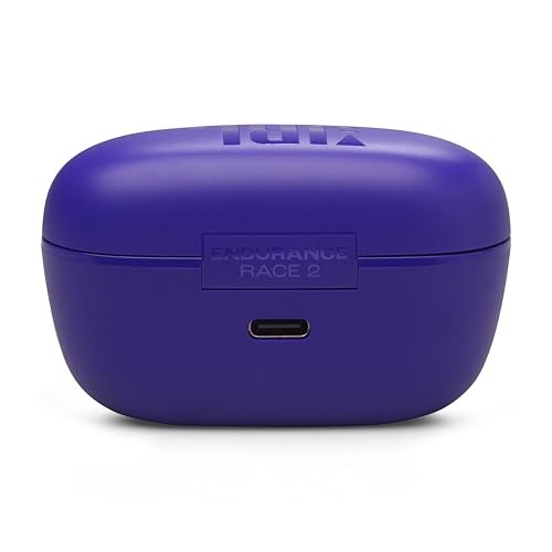 Endurance Race 2 – Waterproof (IP68) sports true wireless earbuds with Purple