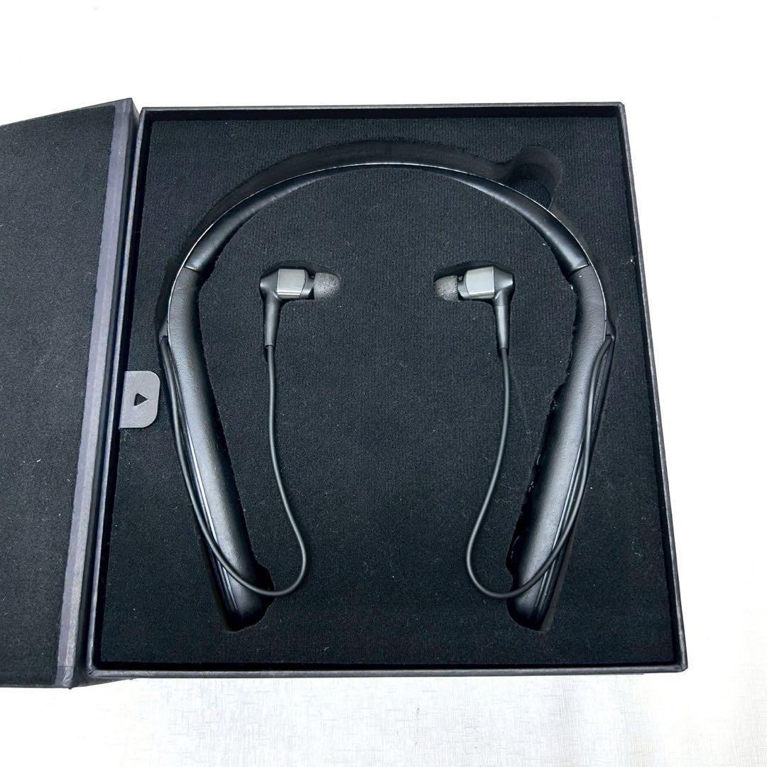 Sony WI-1000X Premium Neckband Noise Cancelling Bluetooth Headphones Black