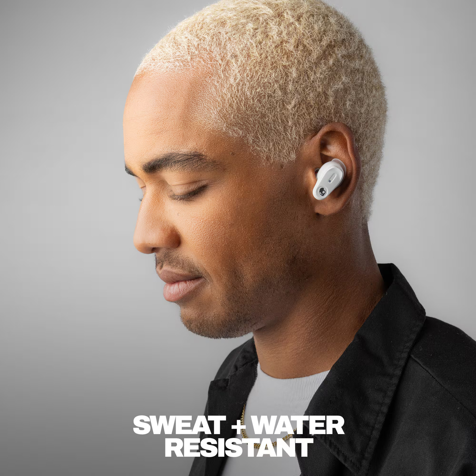 Skullcandy – Method 360 ANC True Wireless Noise Cancelling Earbuds – Bone