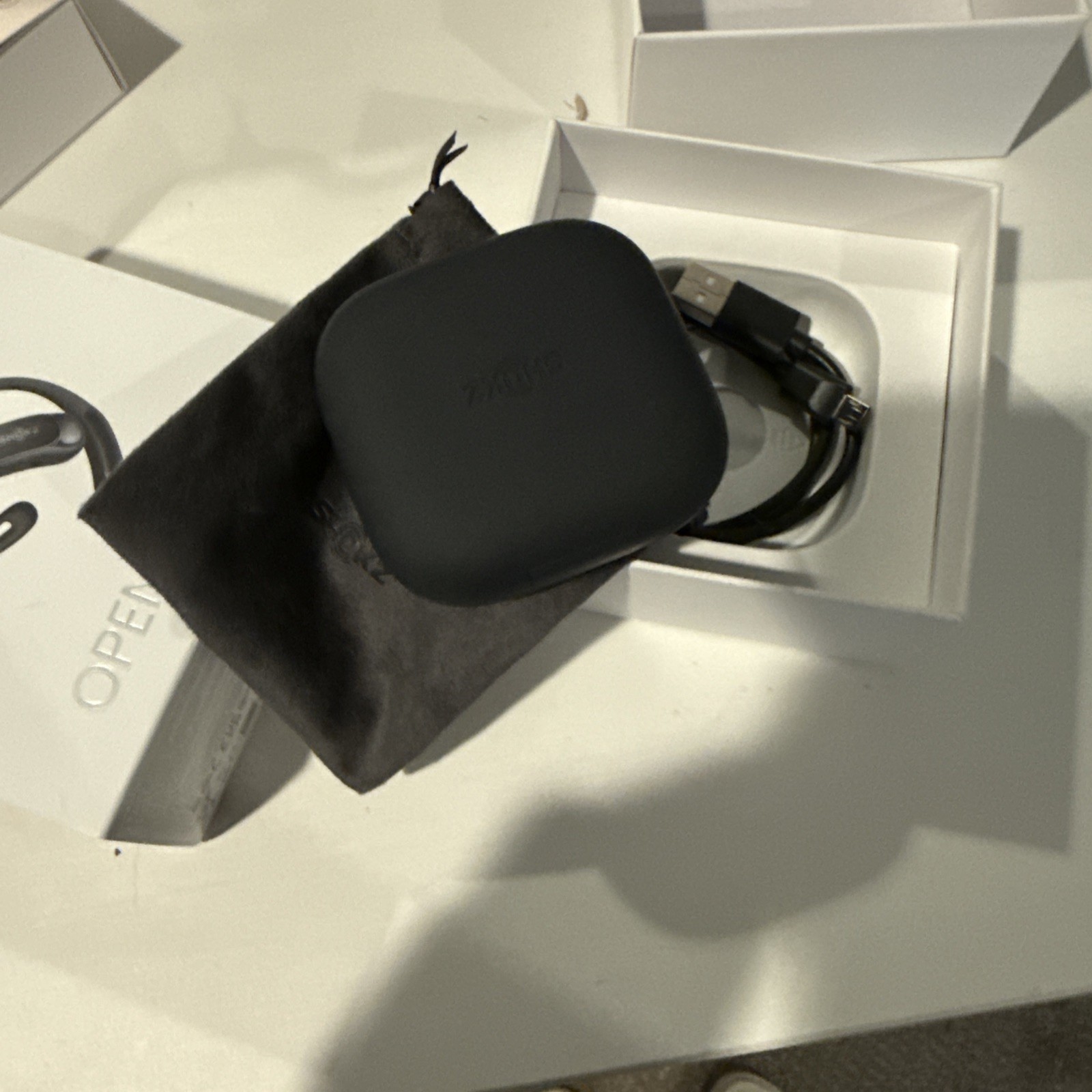 OpenFit Air – Open-Ear Headphones, True Wireless Earbuds, Water Resistant, Se…