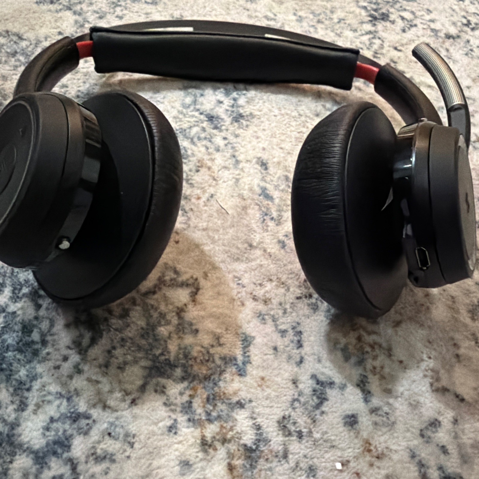 PLANTRONICS B825 Headset with Active Noise Cancelling, HEADSET ONLY