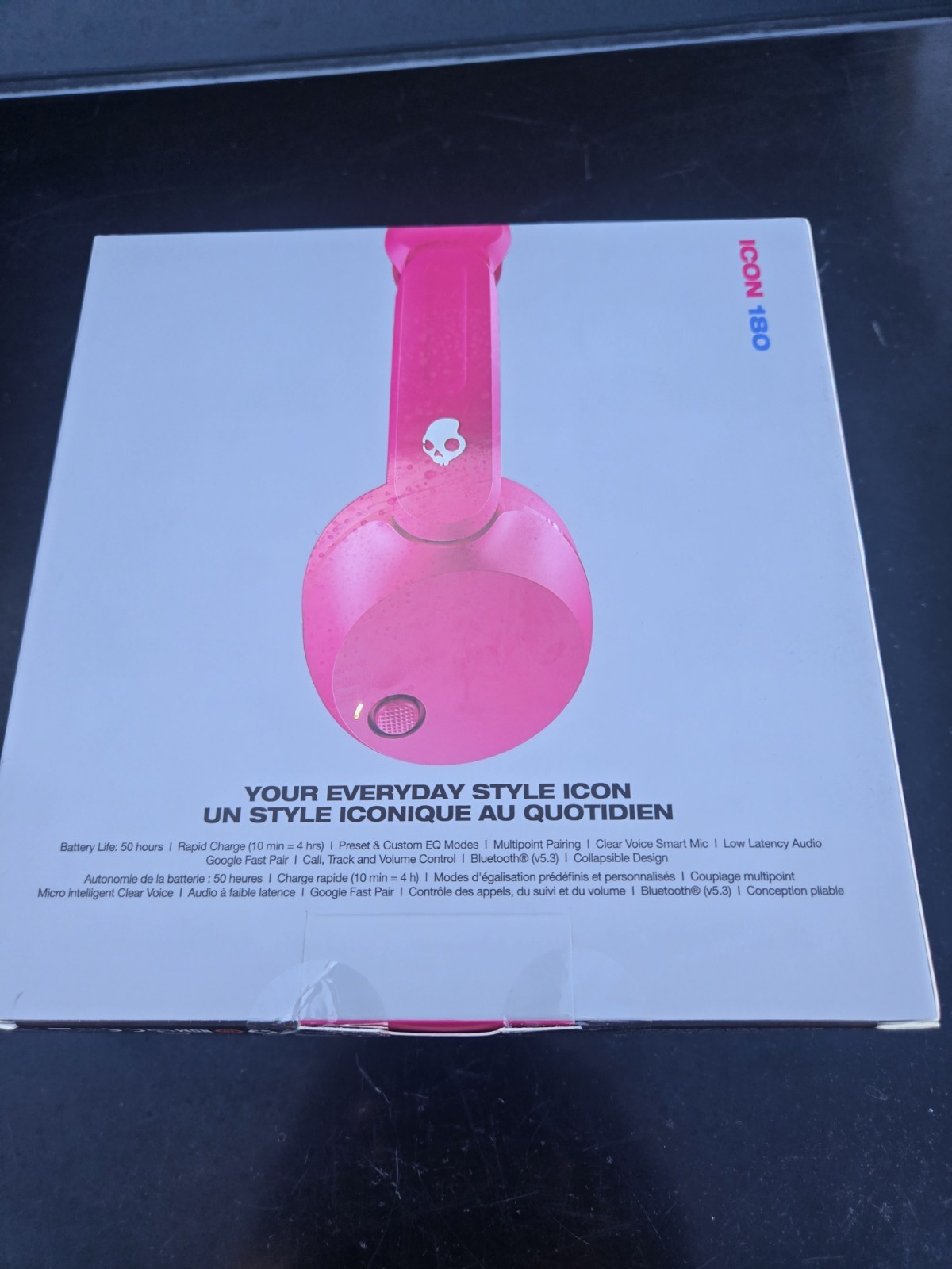 Skullcandy Icon 180 Wireless On-Ear Headphones – PINK