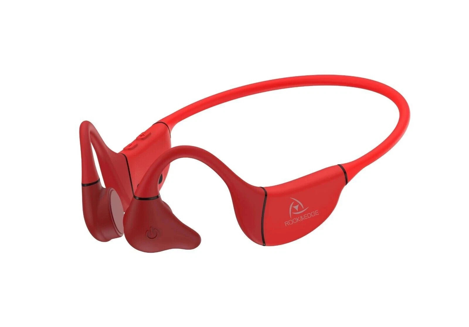 Waterproof IPX5 Sport Bluetooth Bone Conduction Earphones with Mic (RED)