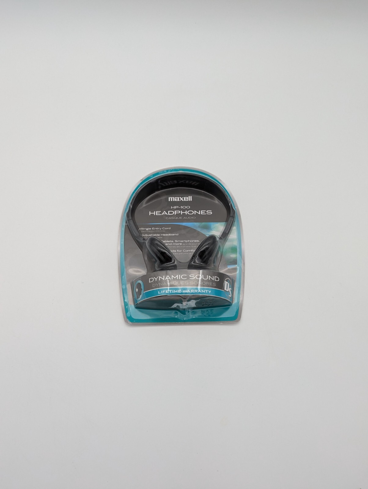 New Sealed Maxell HP-100 Budget Stereo Headphones GRADE A