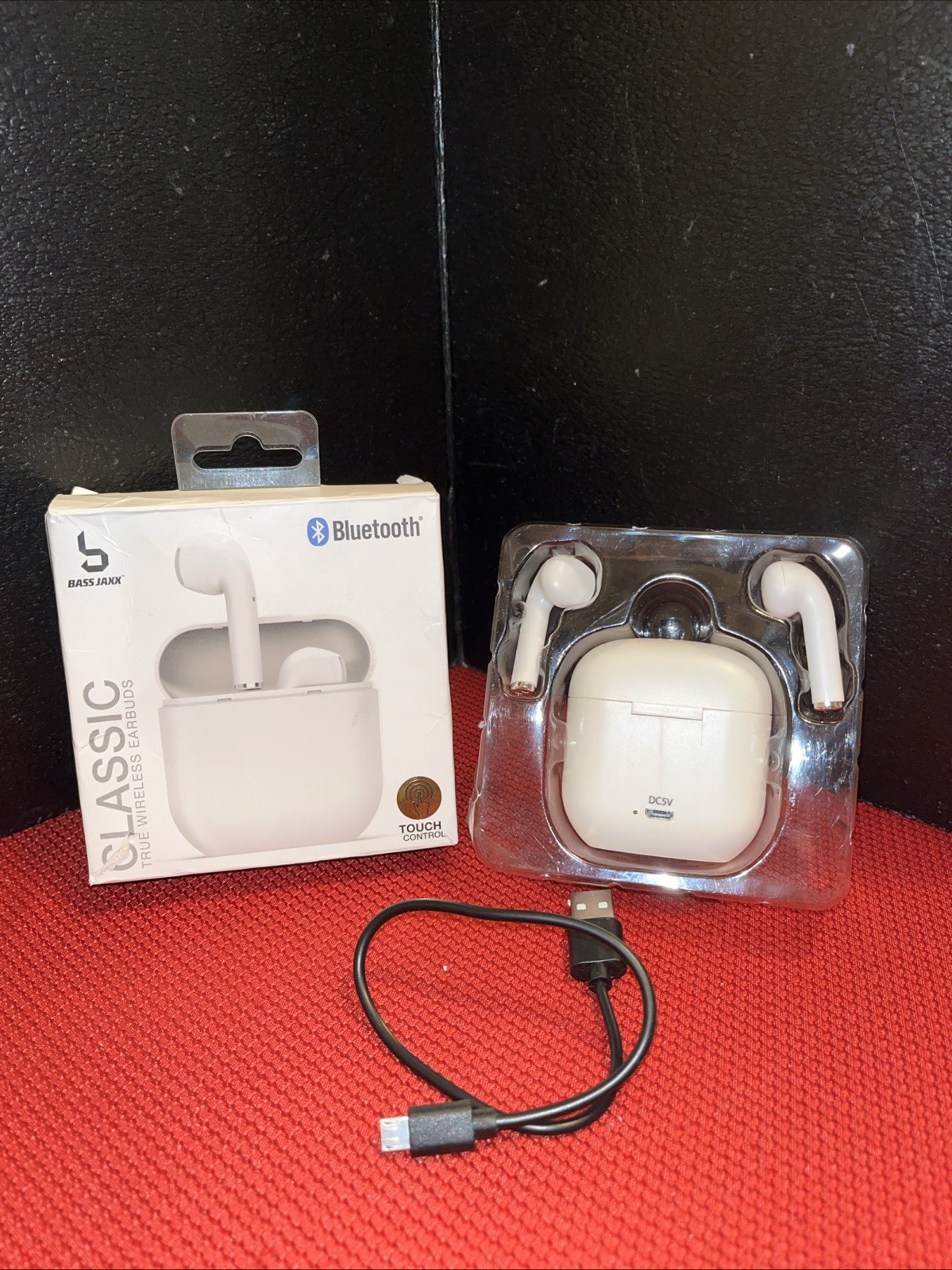 Bass Jacks Bluetooth Classic True Wireless Earbuds Touch Control